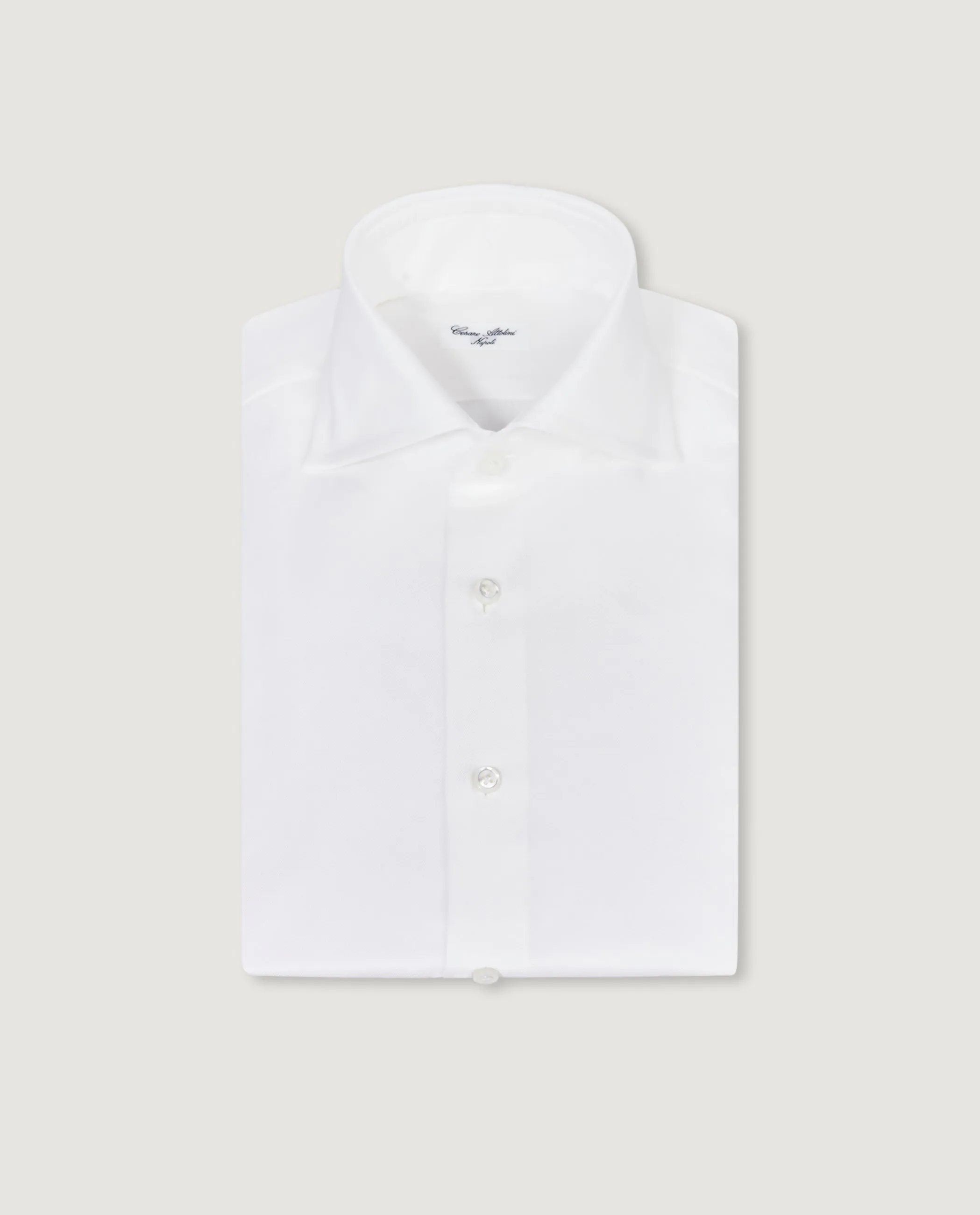 Twill Katoenen Shirt - Wit sold by Pauw Amsterdam