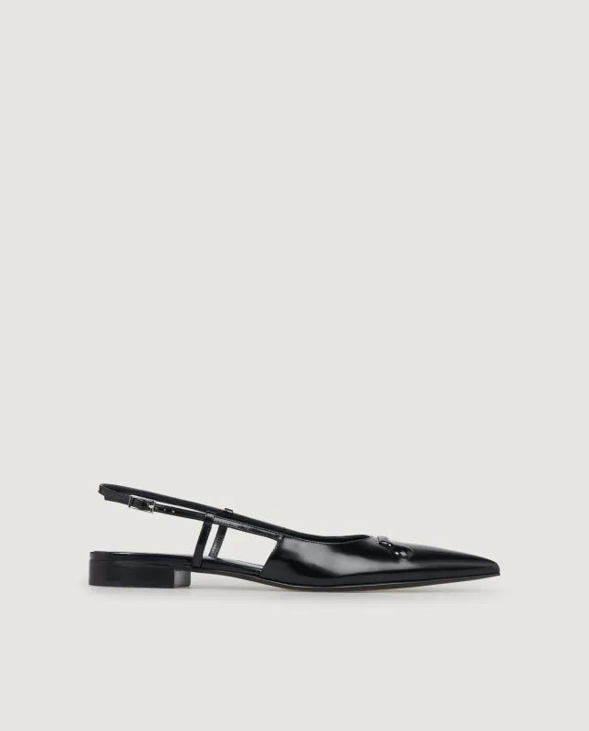 Trunkaroo Slingbacks - Zwart sold by Pauw Amsterdam