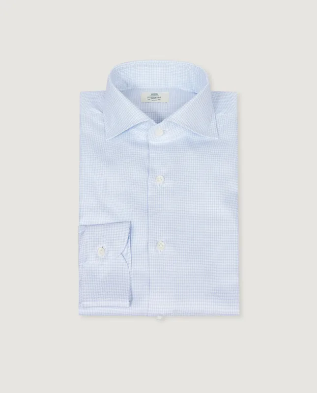 Twill Katoenen Shirt - Lichtblauw sold by Pauw Amsterdam