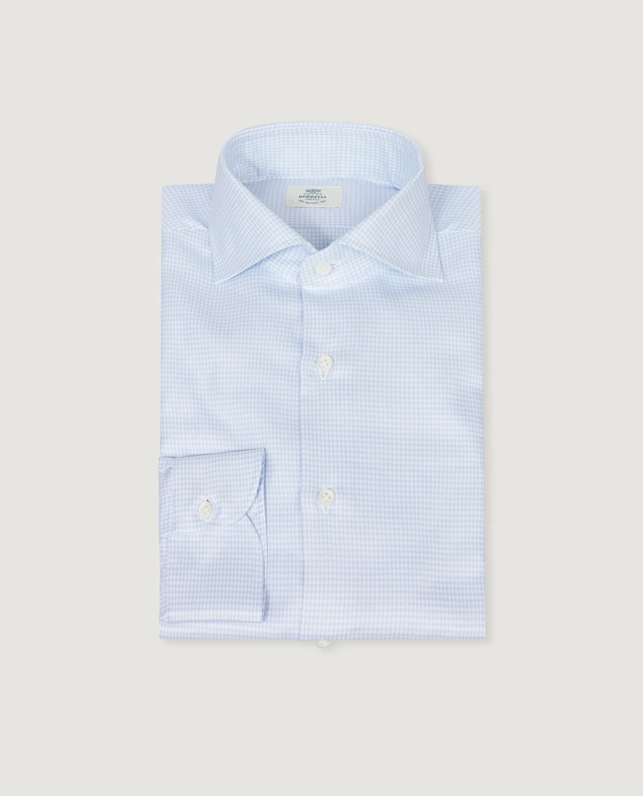 Twill Katoenen Shirt - Lichtblauw sold by Pauw Amsterdam