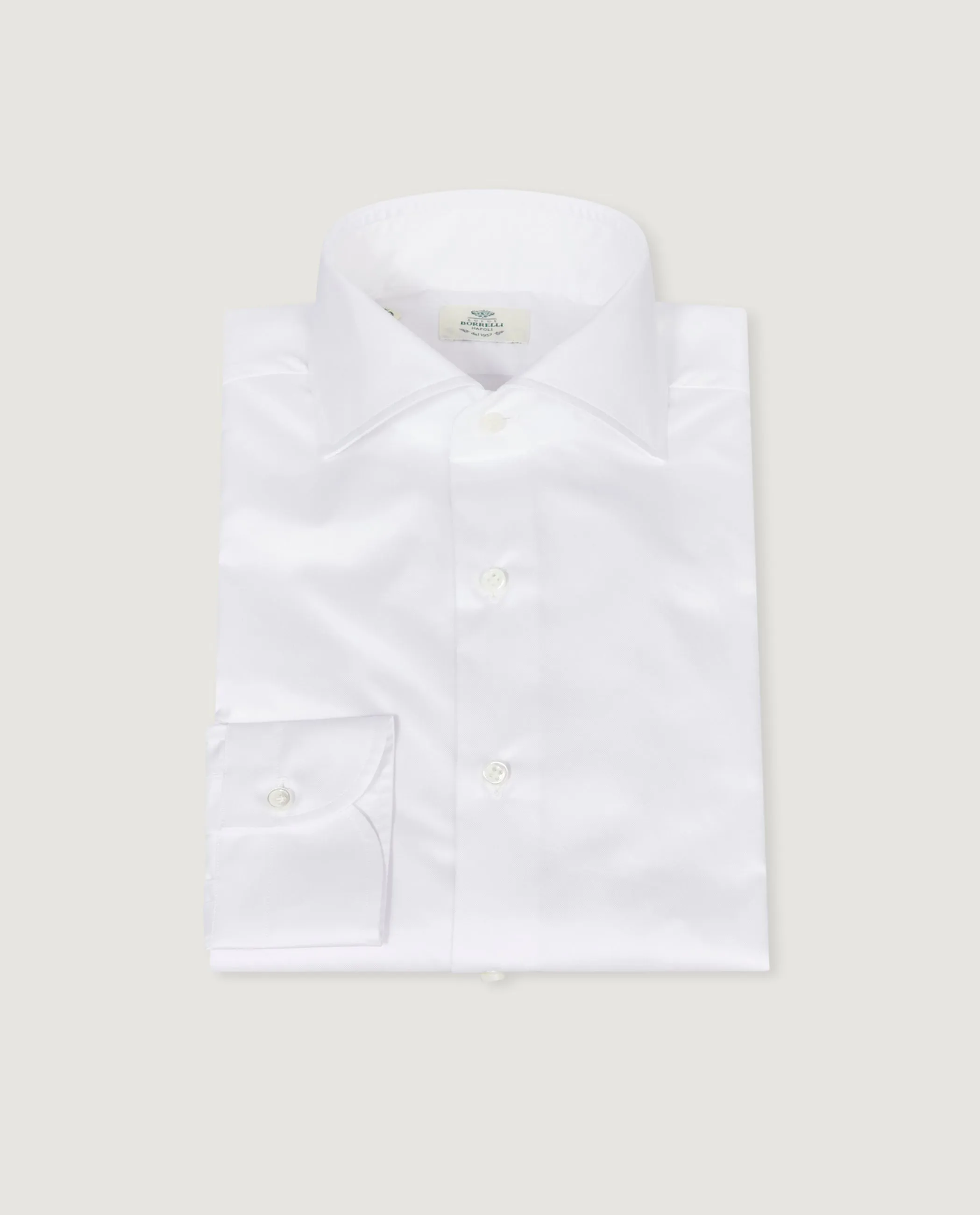 Twill Katoenen Shirt - Wit sold by Pauw Amsterdam