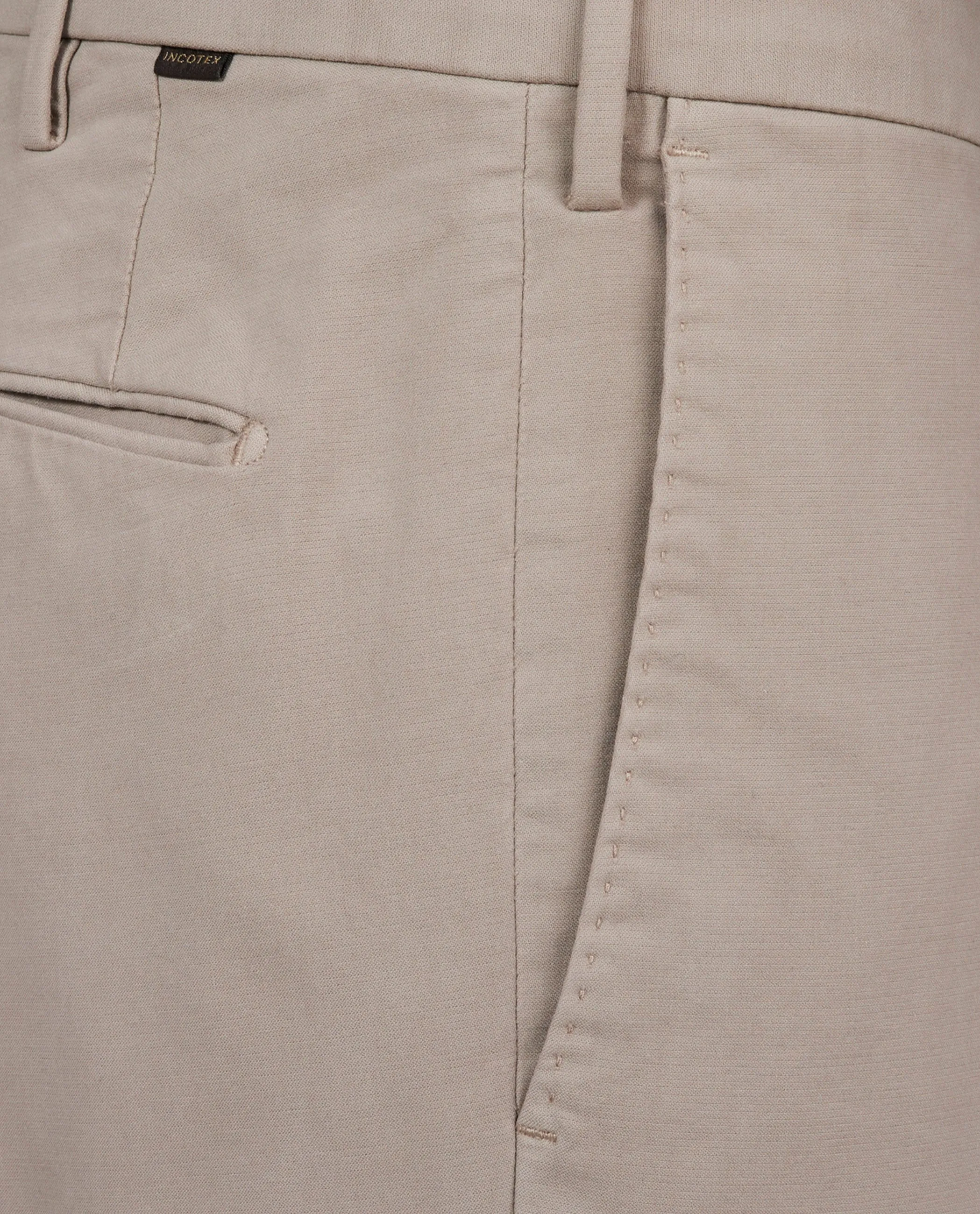 Katoen Stretch Chino - Lichtbruin sold by Pauw Amsterdam product image thumbnail 4