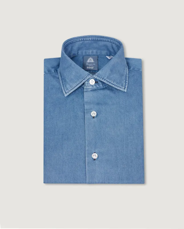 Denim Shirt - Lichtblauw sold by Pauw Amsterdam