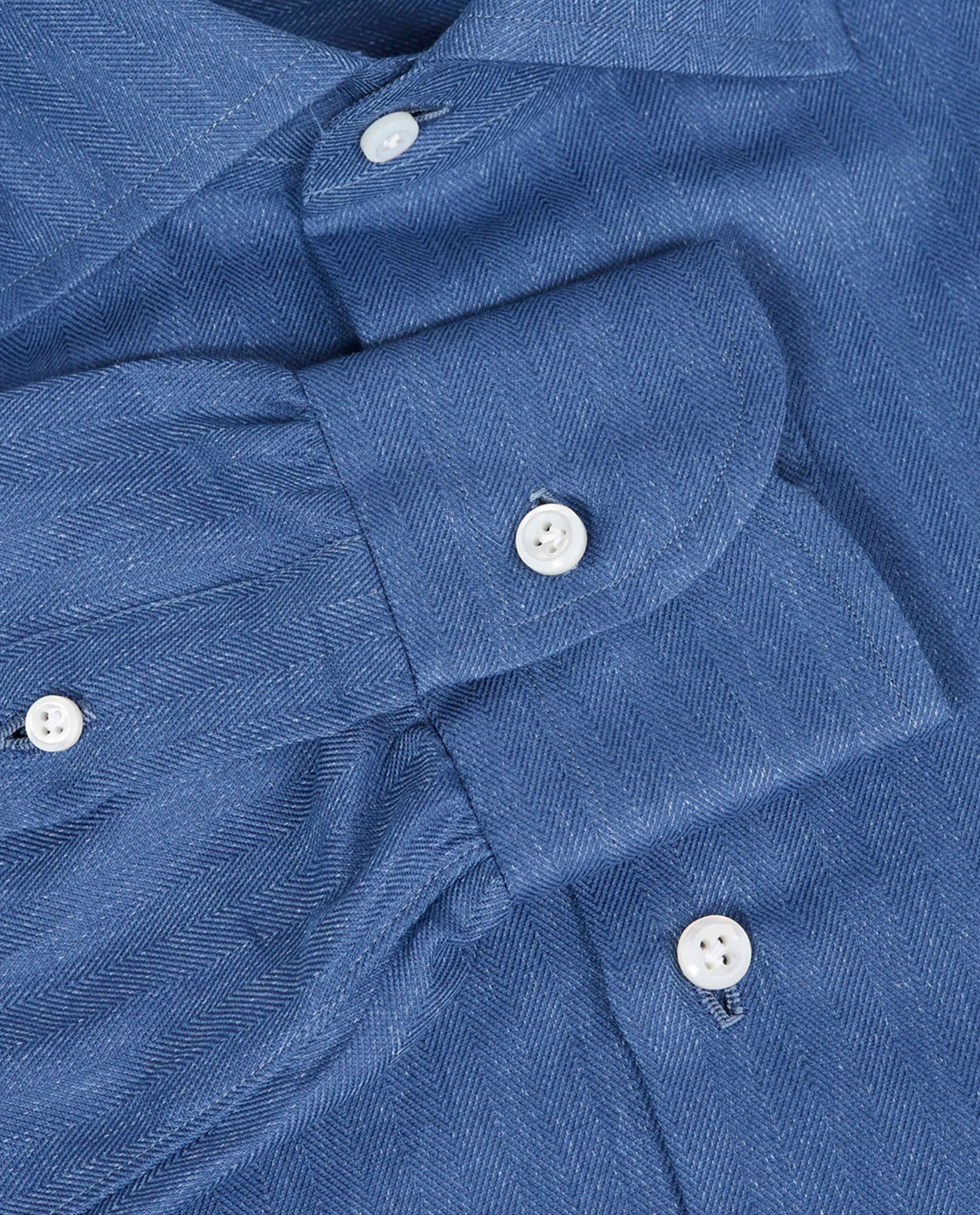 Katoen Cashmere Shirt - Lichtblauw sold by Pauw Amsterdam product image thumbnail 3