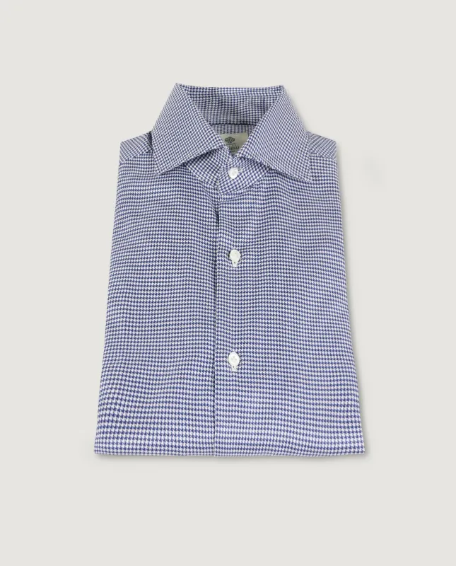 Twill Katoenen Shirt - Donkerblauw made by Pauw Amsterdam