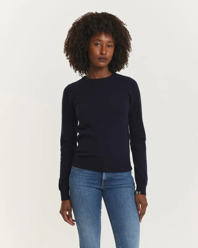 N°41 Body Trui - Donkerblauw sold by Pauw Amsterdam