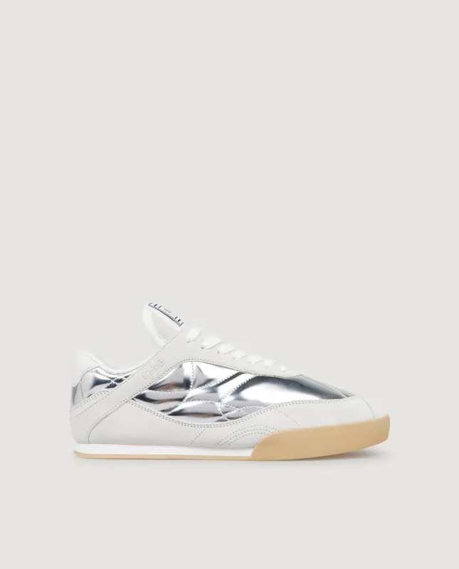 Chloé Kick Sneakers - Zilver sold by Pauw Amsterdam