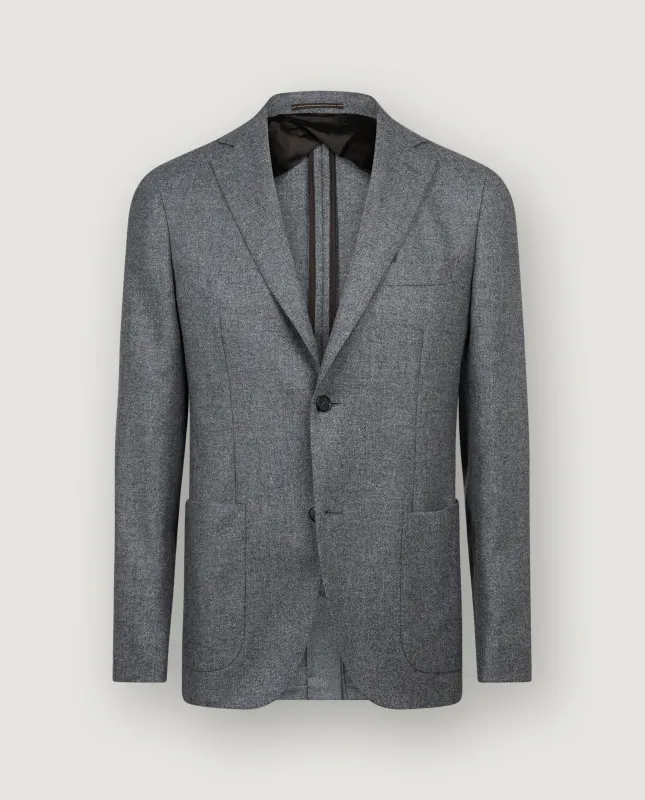 Tweed Wollen Jasje - Grijs sold by Pauw Amsterdam