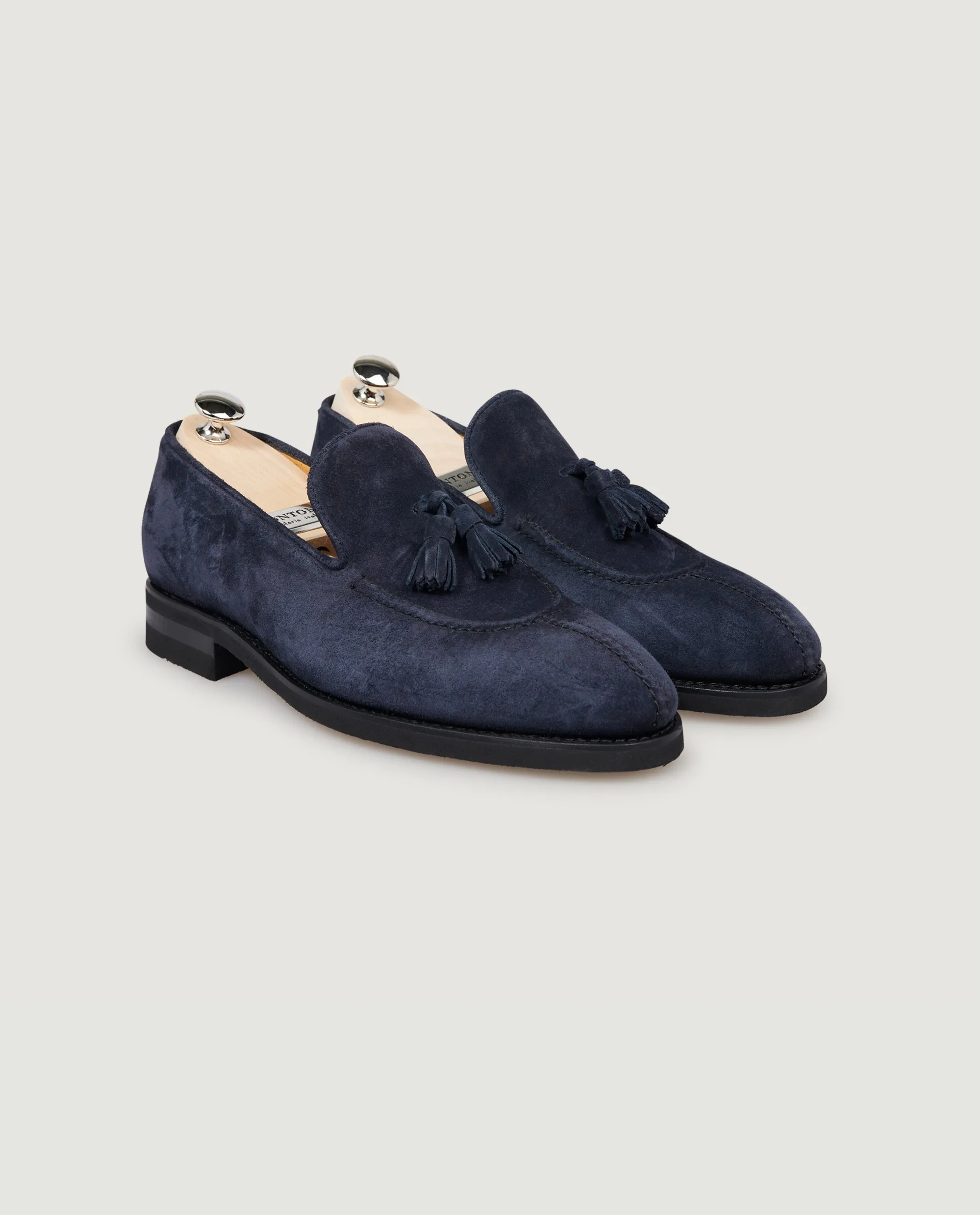 Magnifico Suede Tassel Loafers - Donkerblauw sold by Pauw Amsterdam product image thumbnail 4