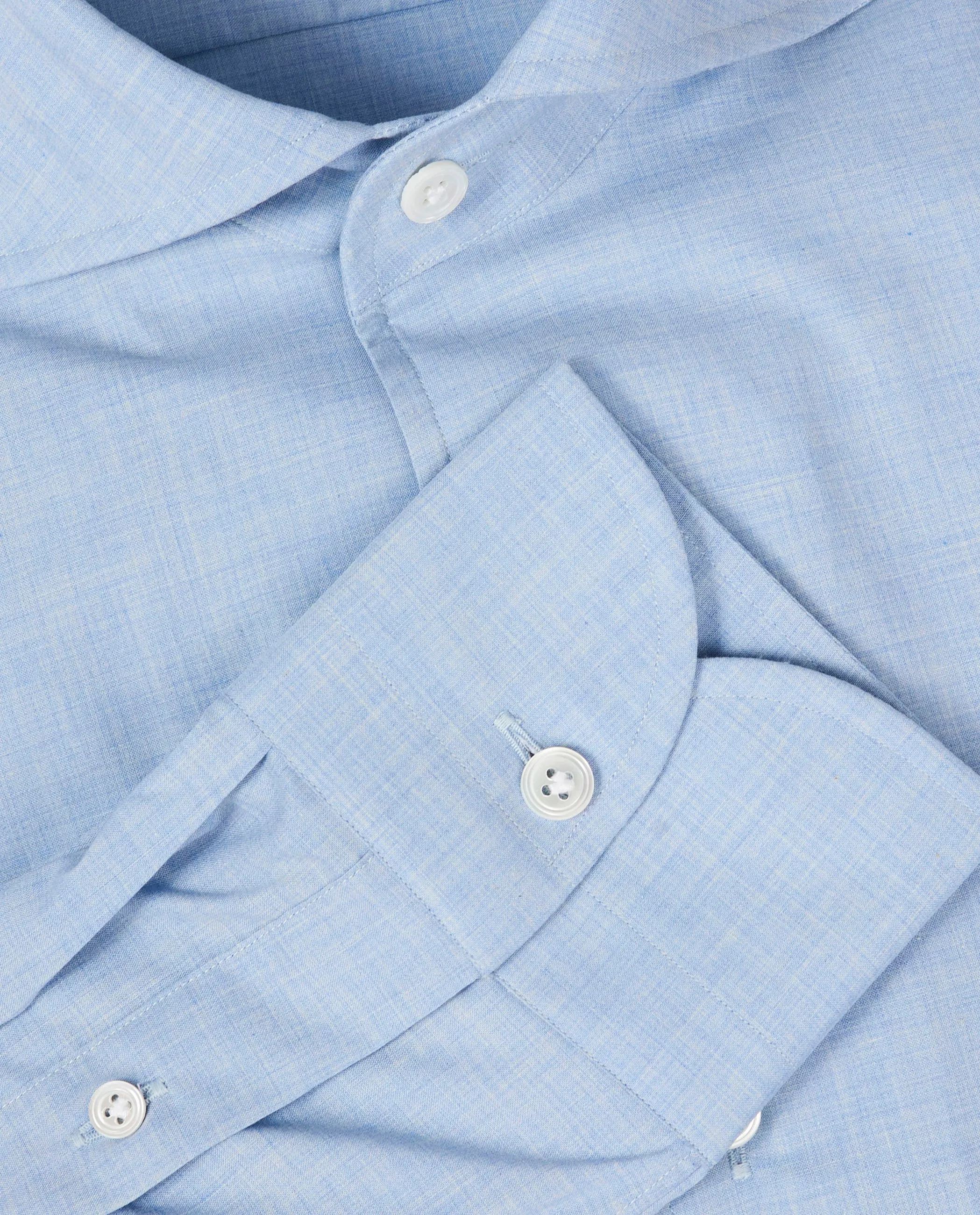 Katoenen Multitone Shirt - Lichtblauw sold by Pauw Amsterdam product image thumbnail 3