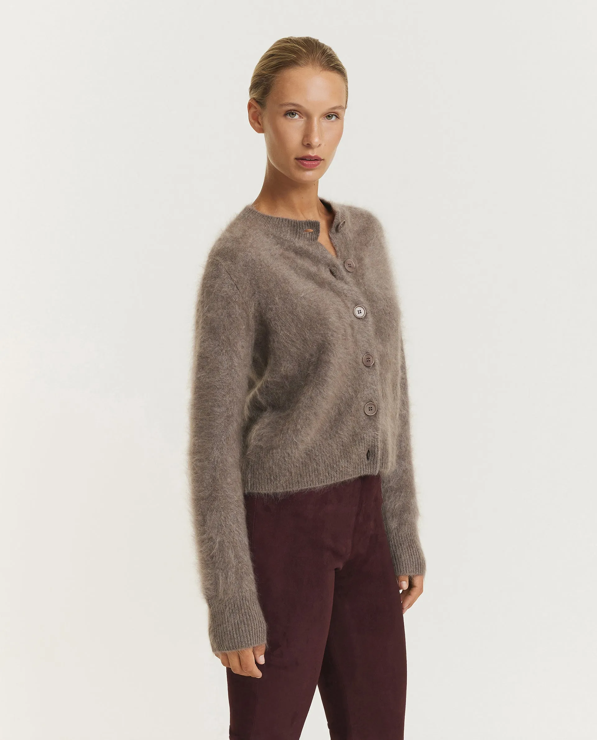 Azalea Cashmere Cardigan - Bruin sold by Pauw Amsterdam product image thumbnail 4