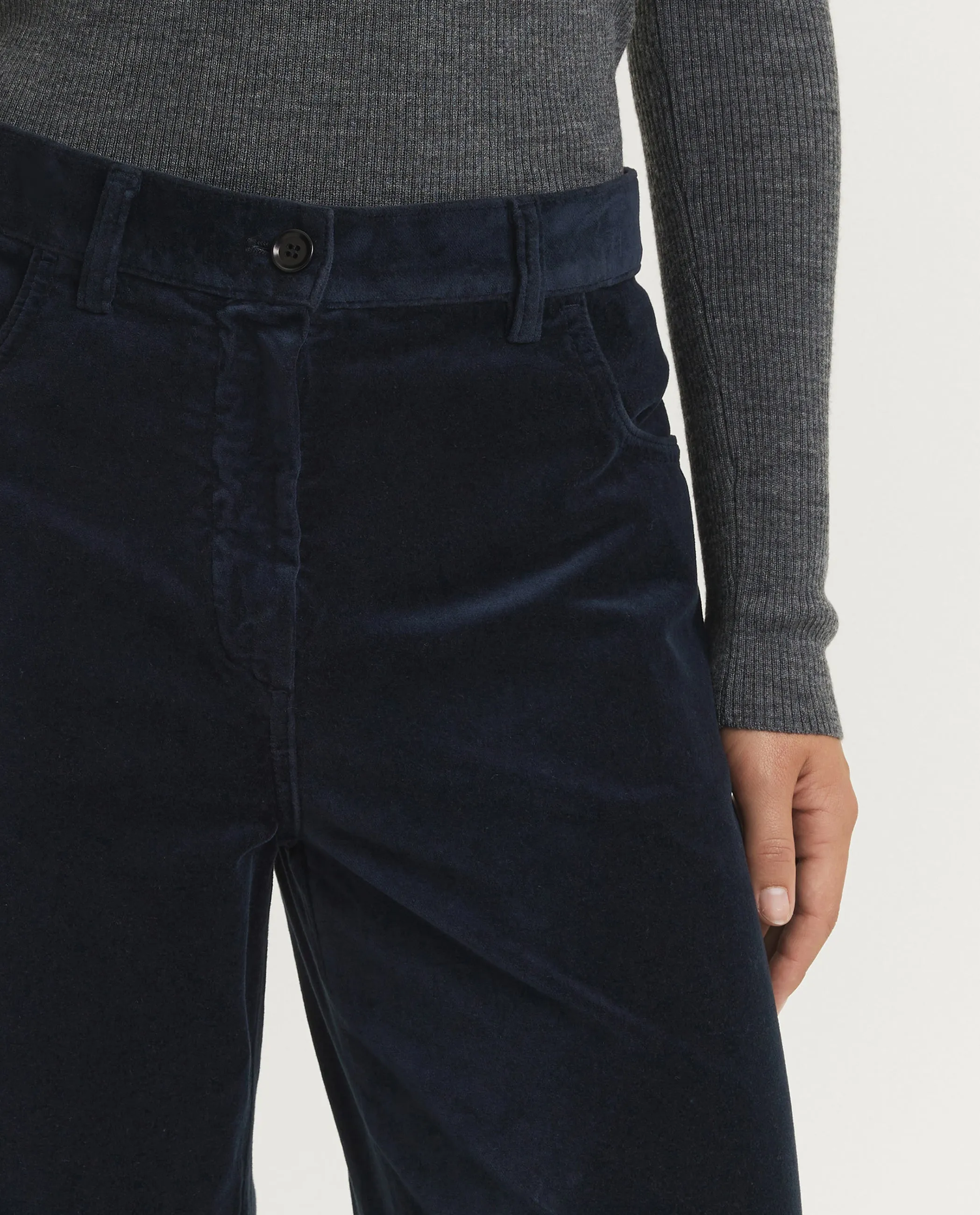 Fluwelen Broek - Donkerblauw sold by Pauw Amsterdam product image thumbnail 5