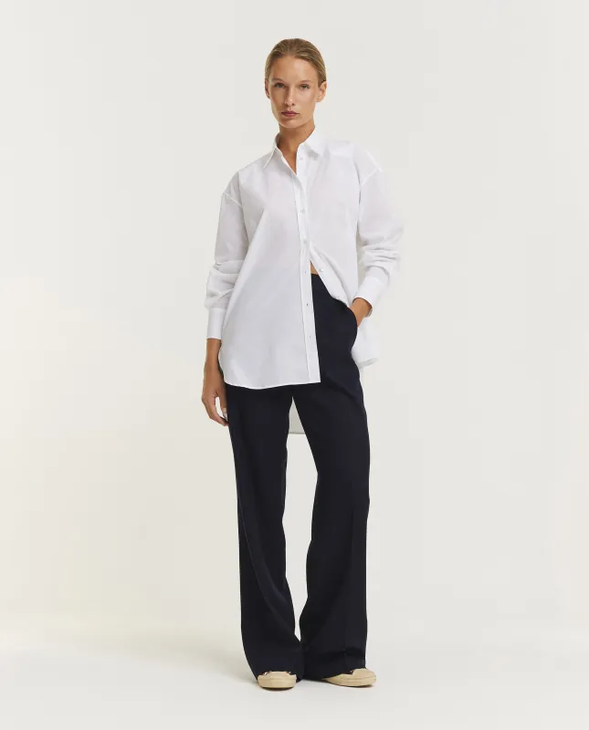 Ariel Wollen Broek - Donkerblauw sold by Pauw Amsterdam