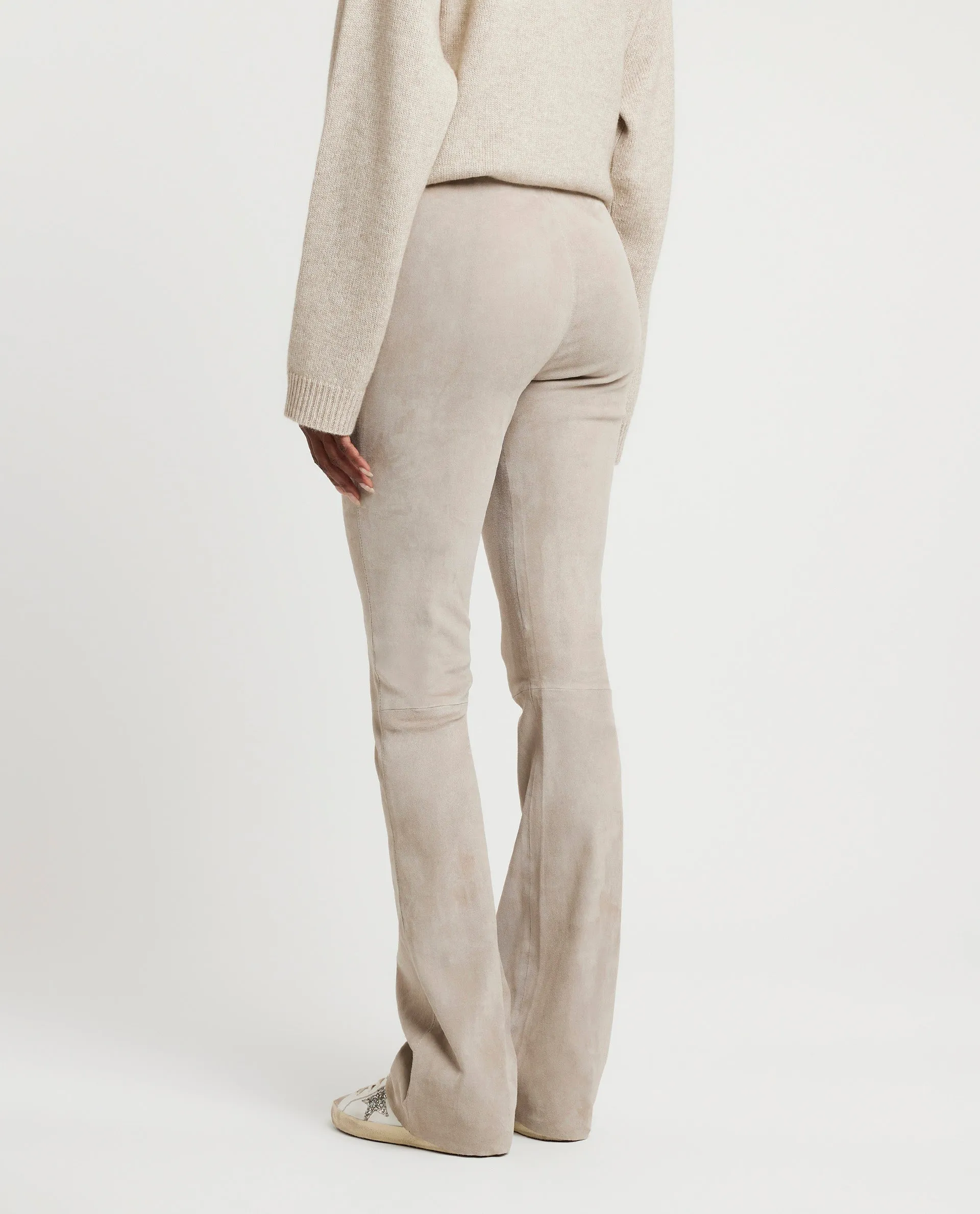 Suède Flare Broek - Grijs sold by Pauw Amsterdam product image thumbnail 5