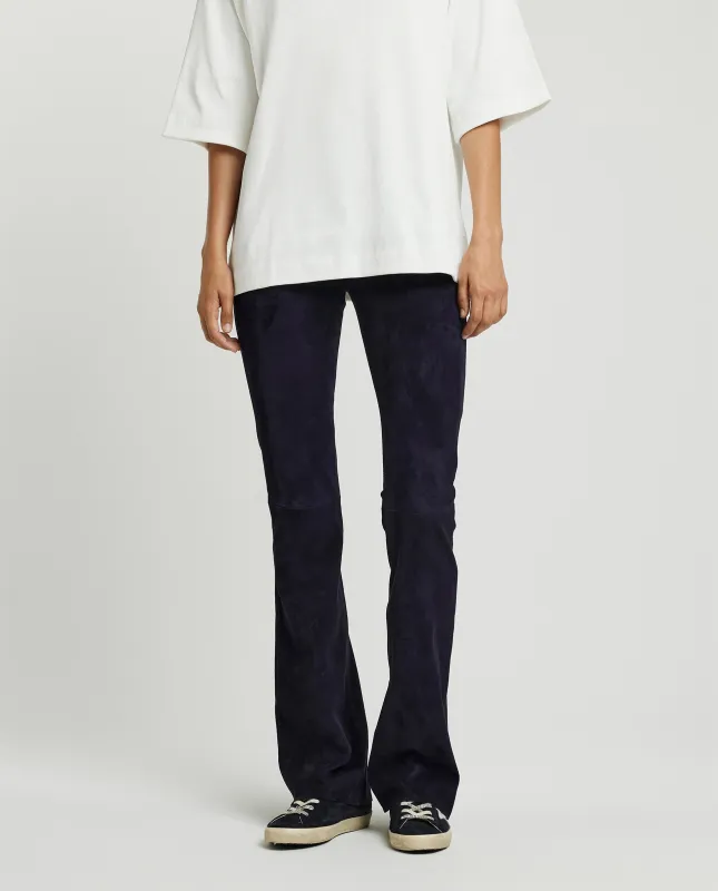 Suède Flare Broek - Blauw sold by Pauw Amsterdam