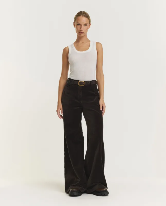 Fluwelen Broek - Bruin sold by Pauw Amsterdam