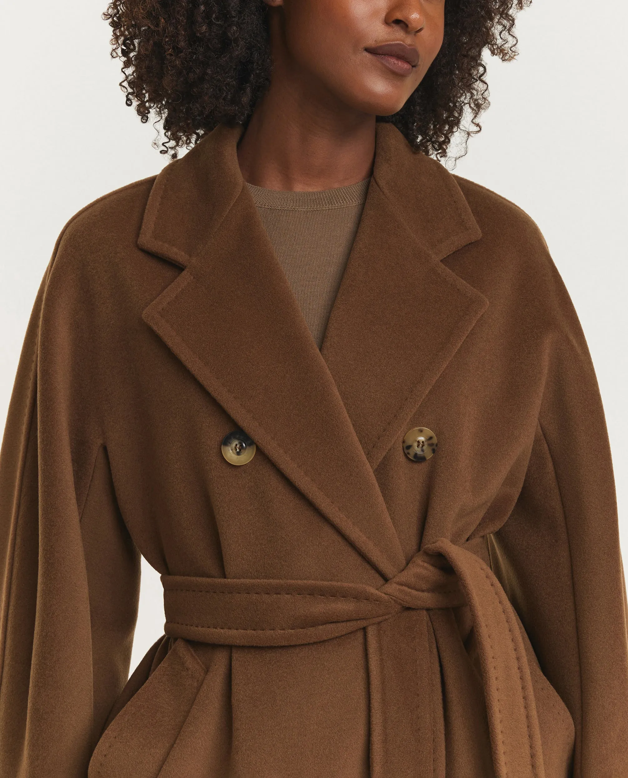 Madame Camel Coat - Bruin sold by Pauw Amsterdam product image thumbnail 2