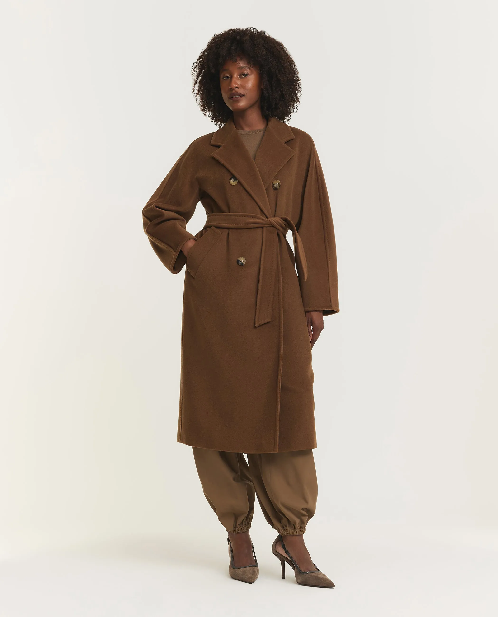 Madame Camel Coat - Bruin sold by Pauw Amsterdam product image thumbnail 5