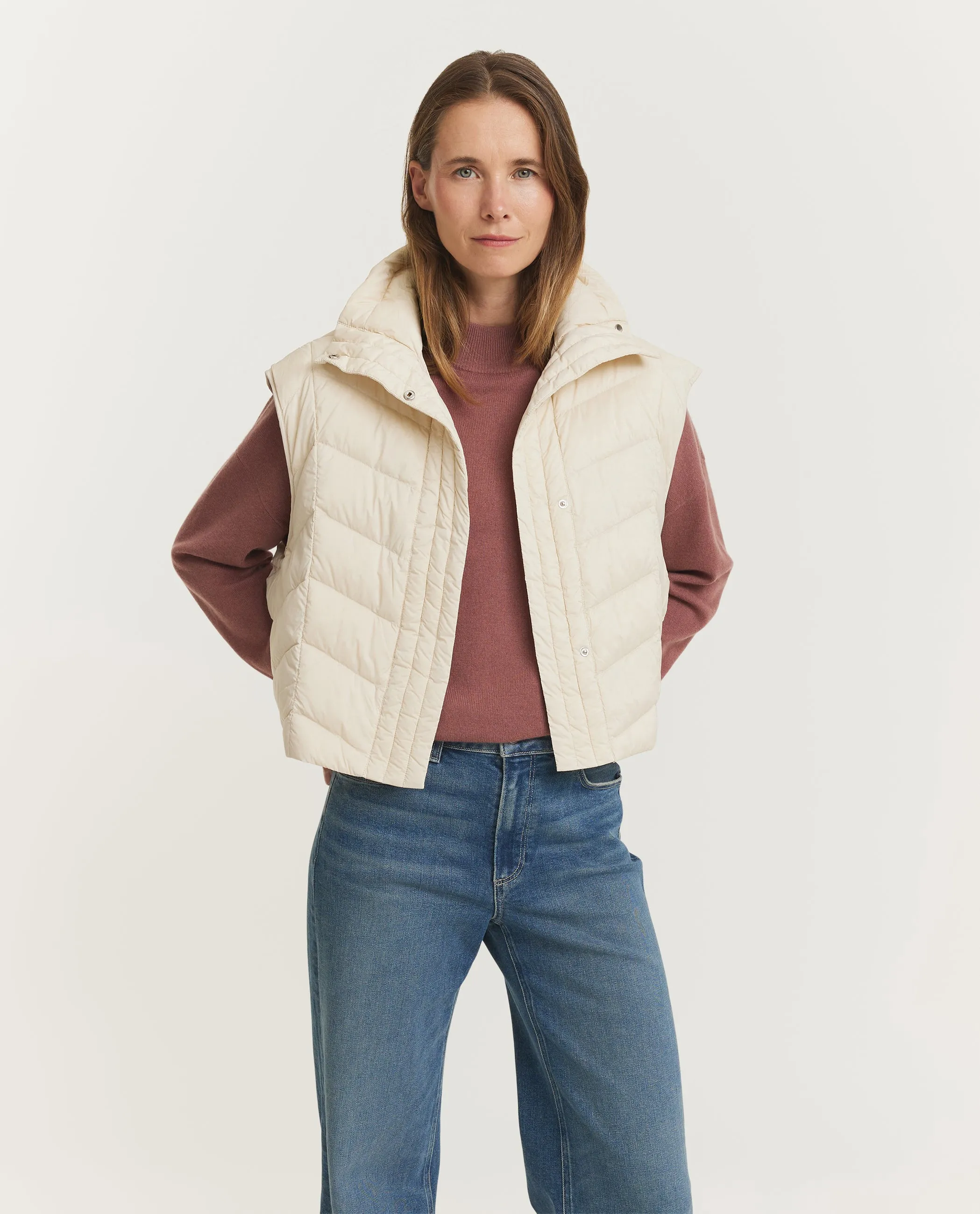 Wol Cashmere Raglan Jas - Ecru sold by Pauw Amsterdam product image thumbnail 4