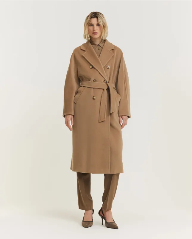Madame Camel Coat - Lichtbruin sold by Pauw Amsterdam