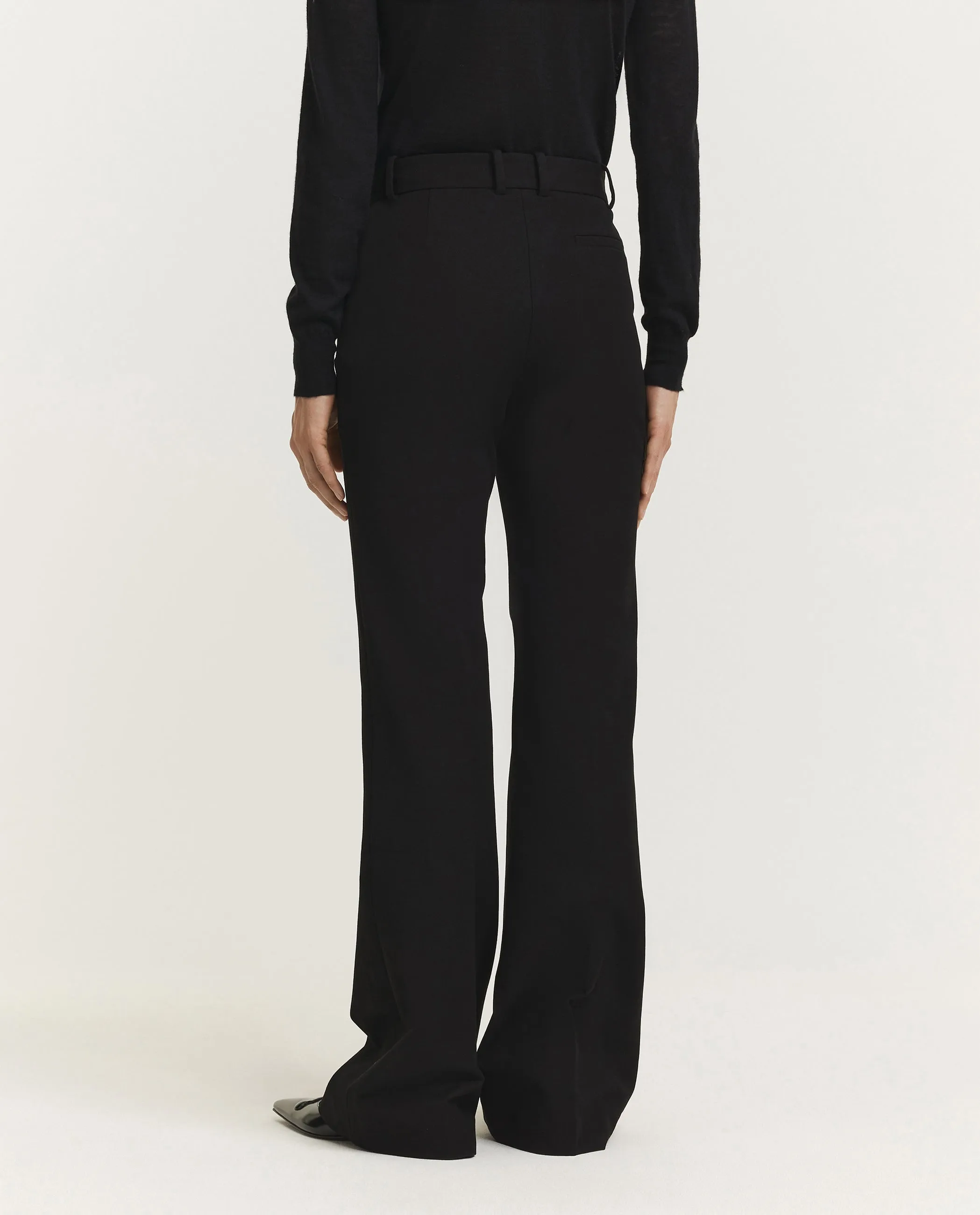Flare Broek - Zwart sold by Pauw Amsterdam product image thumbnail 4