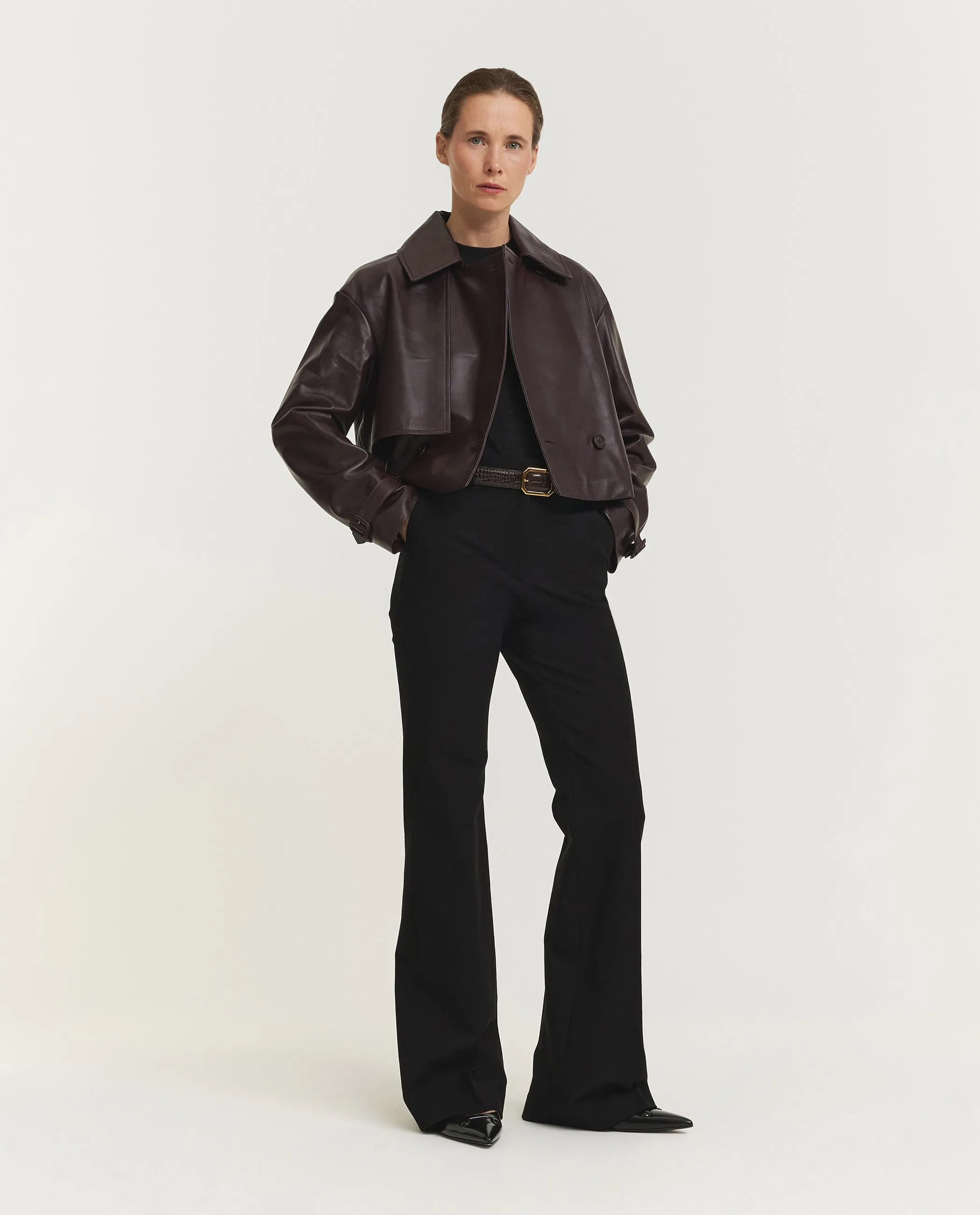 Flare Broek - Zwart sold by Pauw Amsterdam