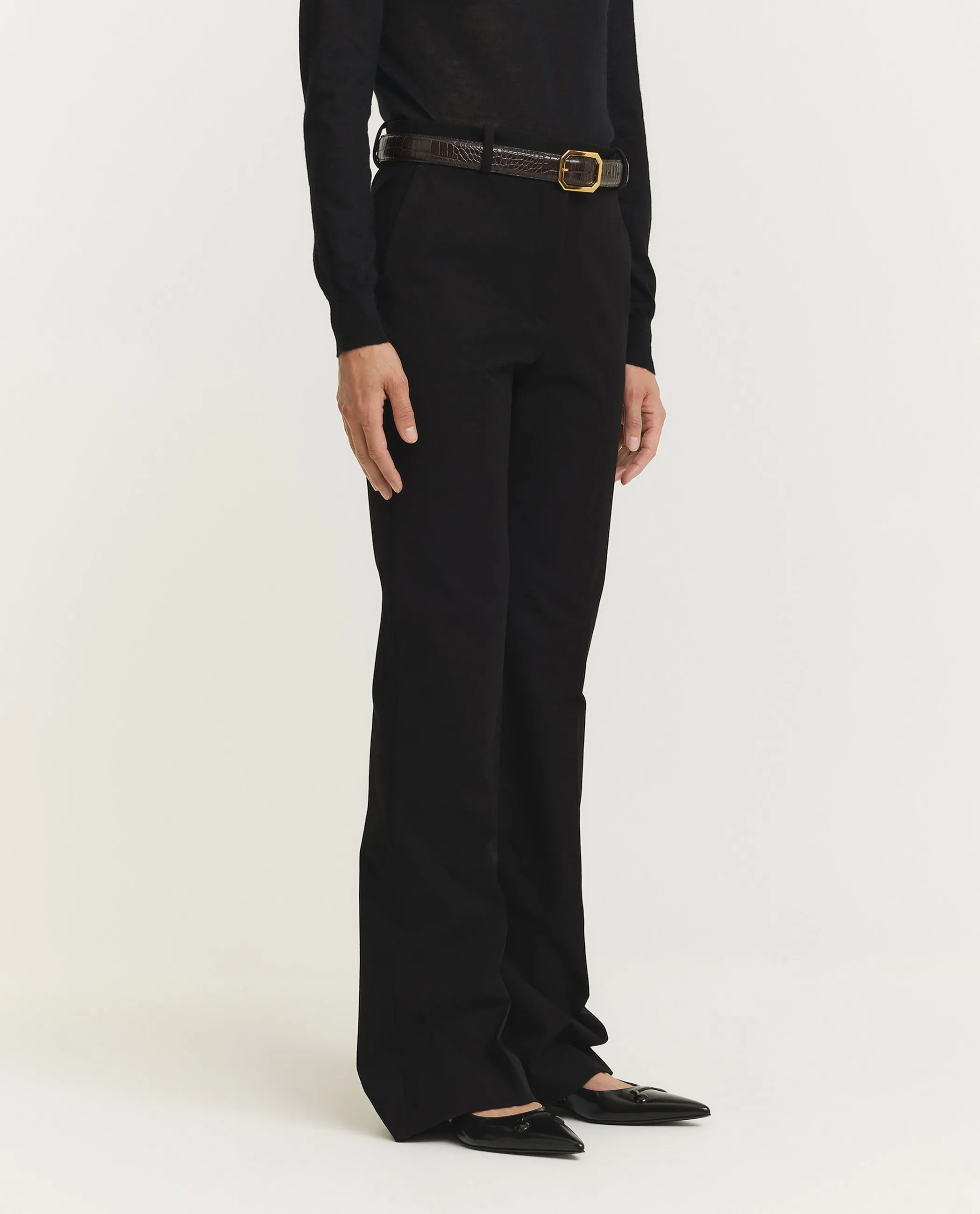 Flare Broek - Zwart sold by Pauw Amsterdam product image thumbnail 3