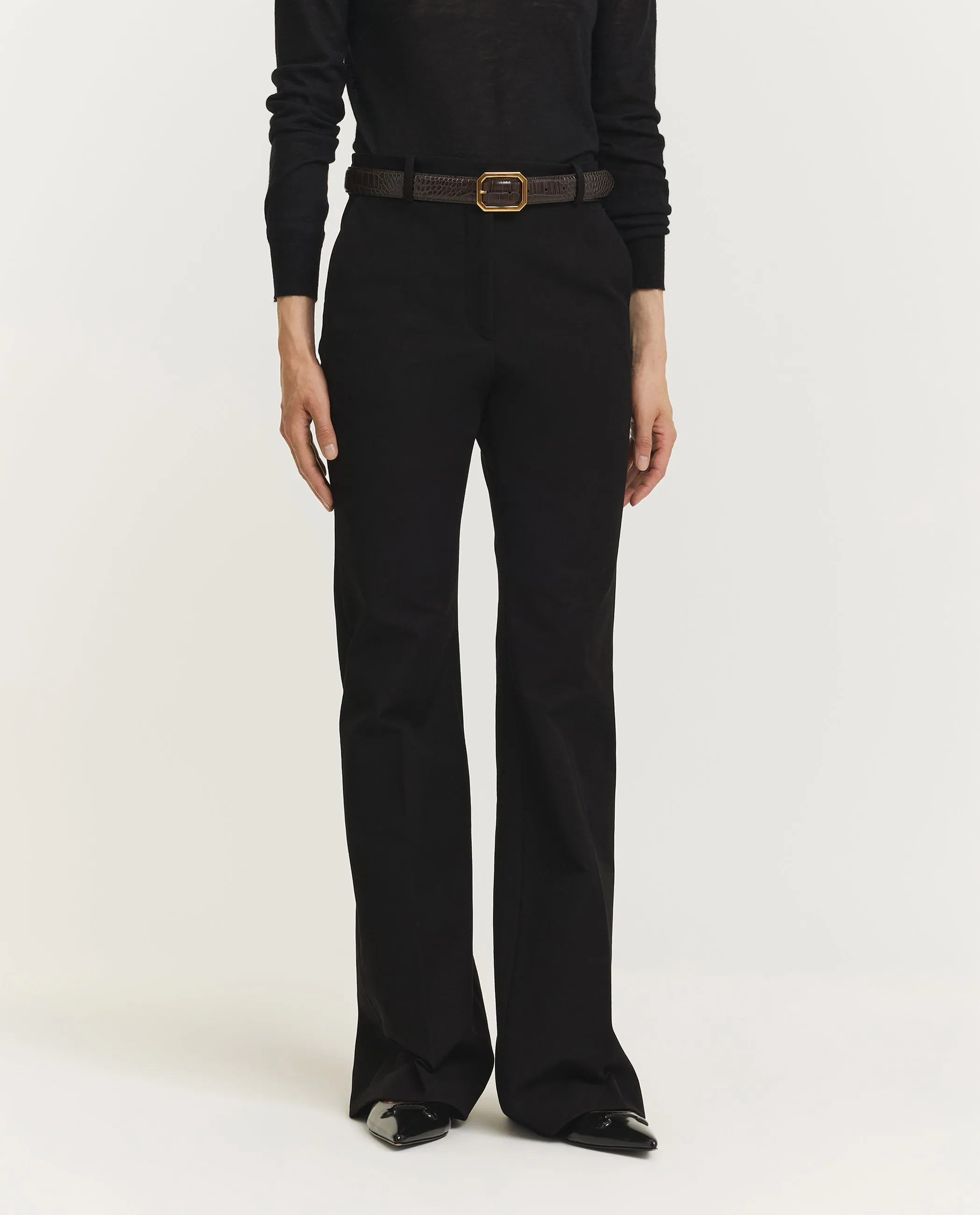 Flare Broek - Zwart sold by Pauw Amsterdam product image thumbnail 2