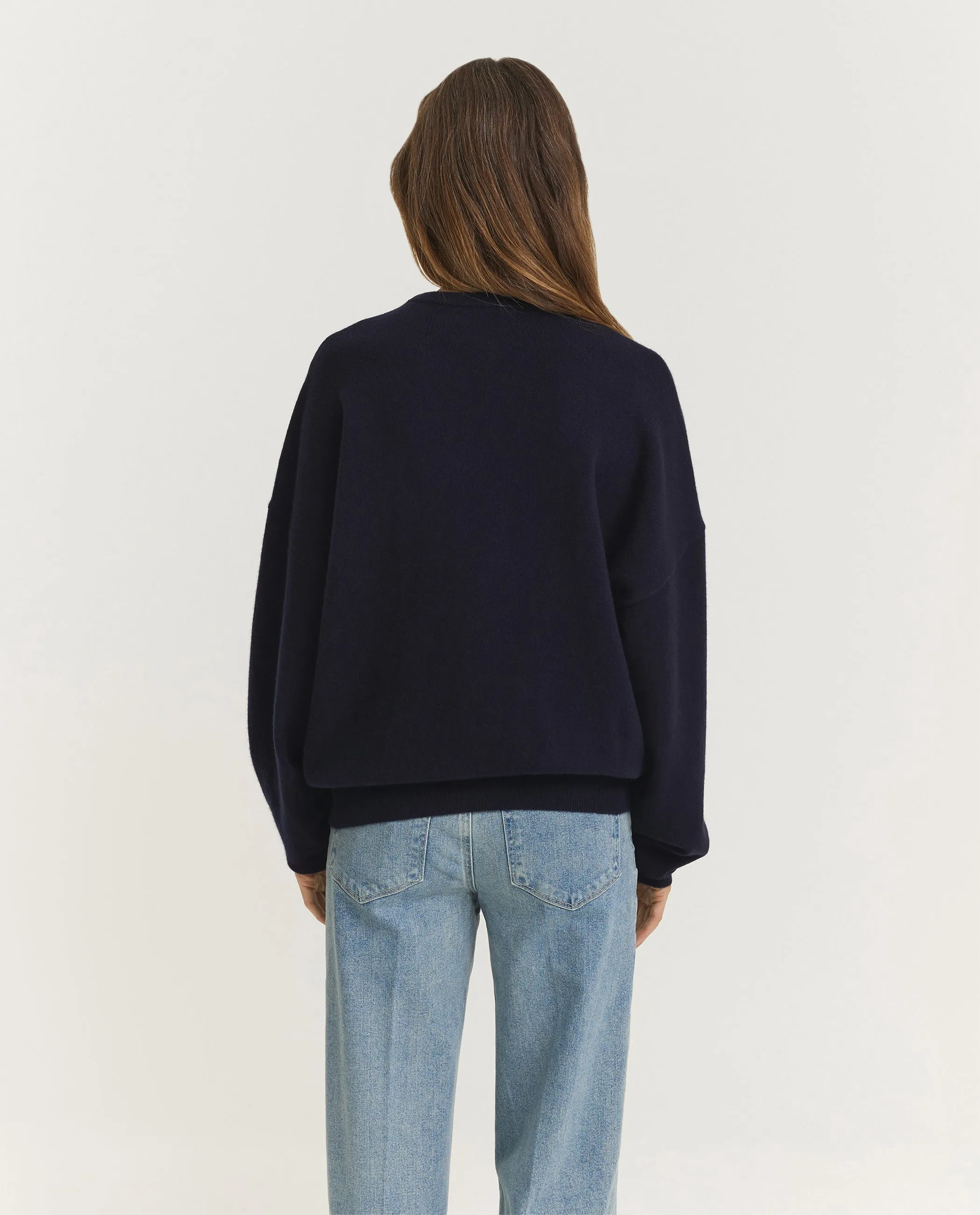 N°355 Tes Trui - Donkerblauw sold by Pauw Amsterdam product image thumbnail 5