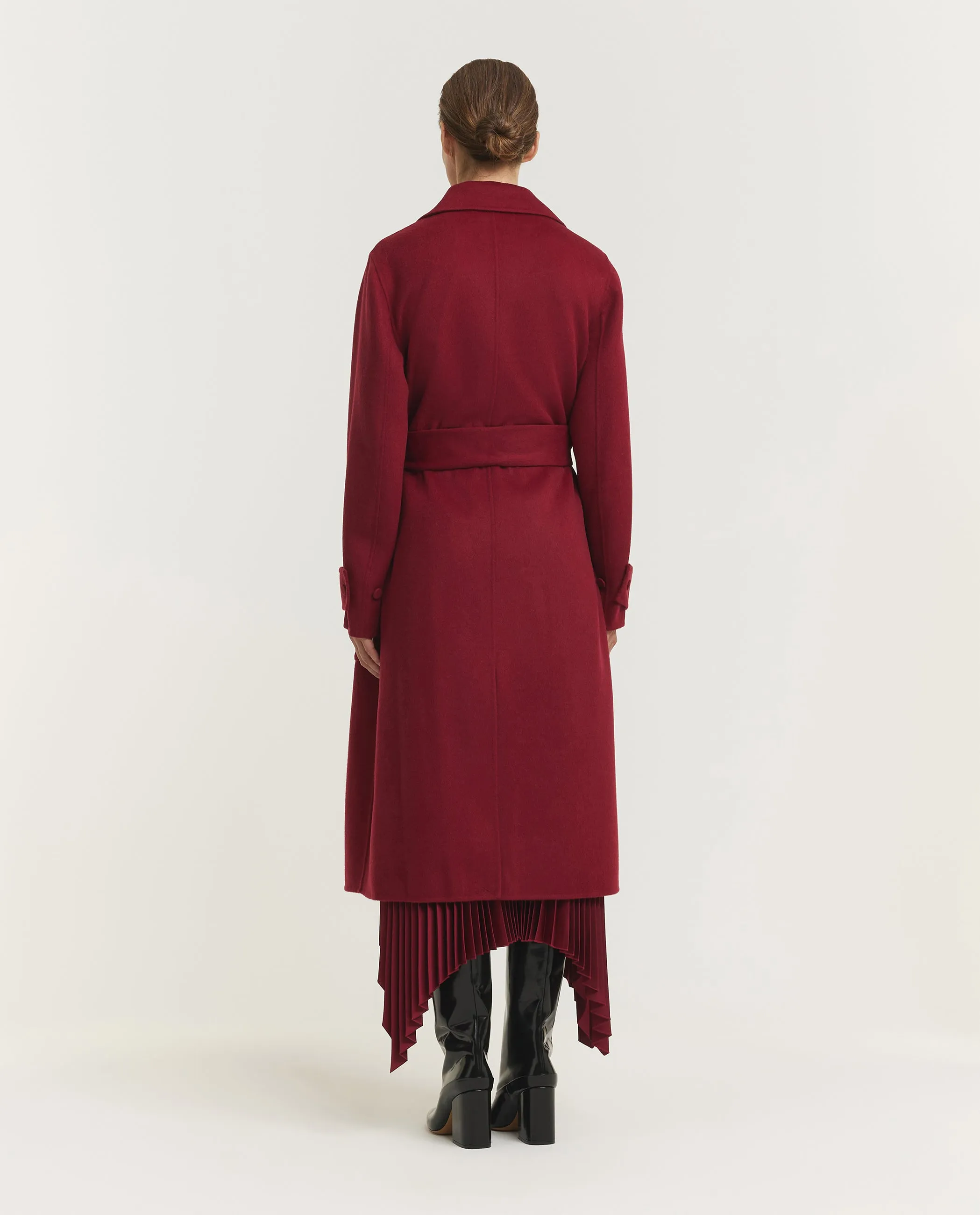 Arline Wol Cashmere Overjas - Rood sold by Pauw Amsterdam product image thumbnail 5