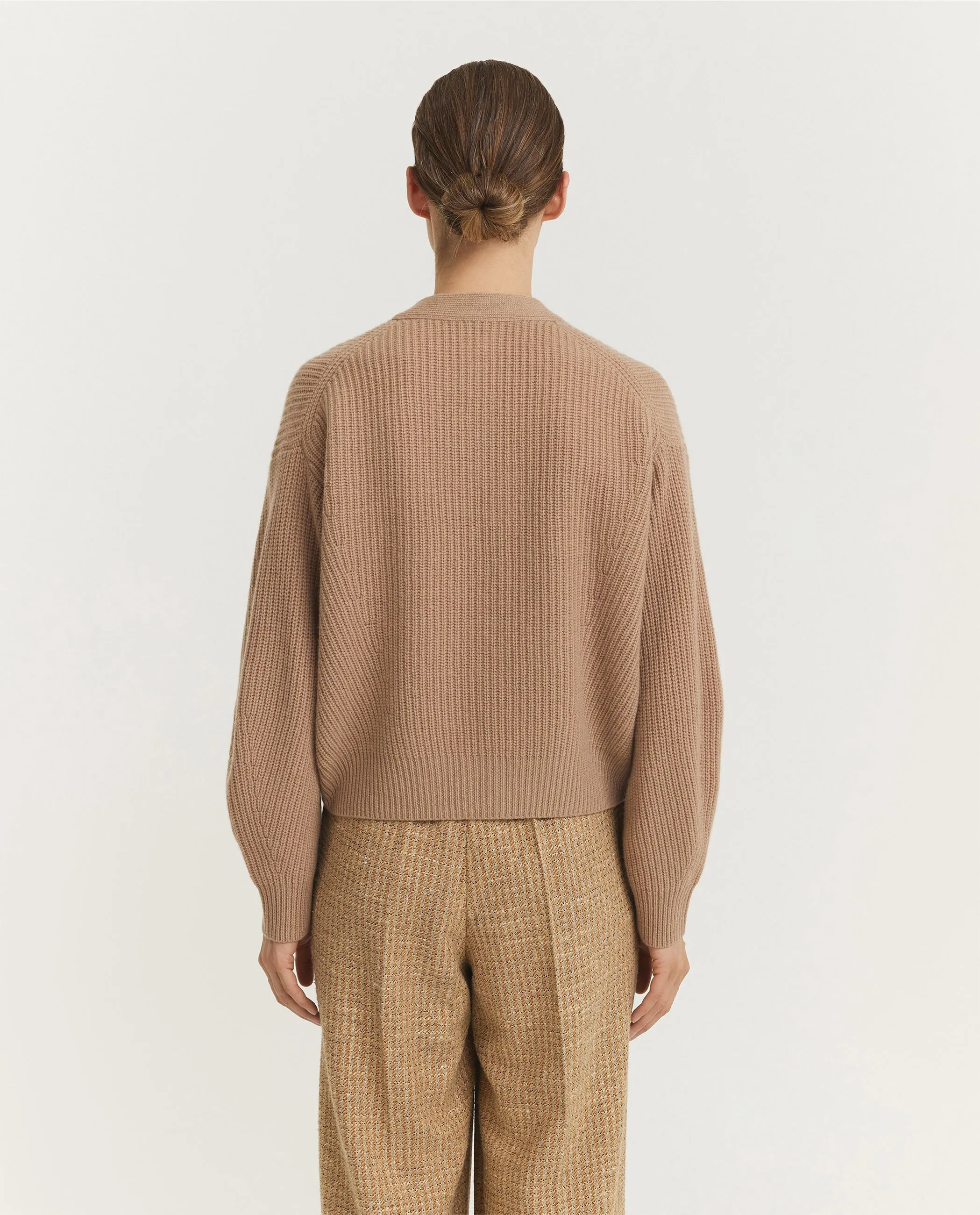 Wol Cashmere Vest - Lichtbruin sold by Pauw Amsterdam product image thumbnail 5