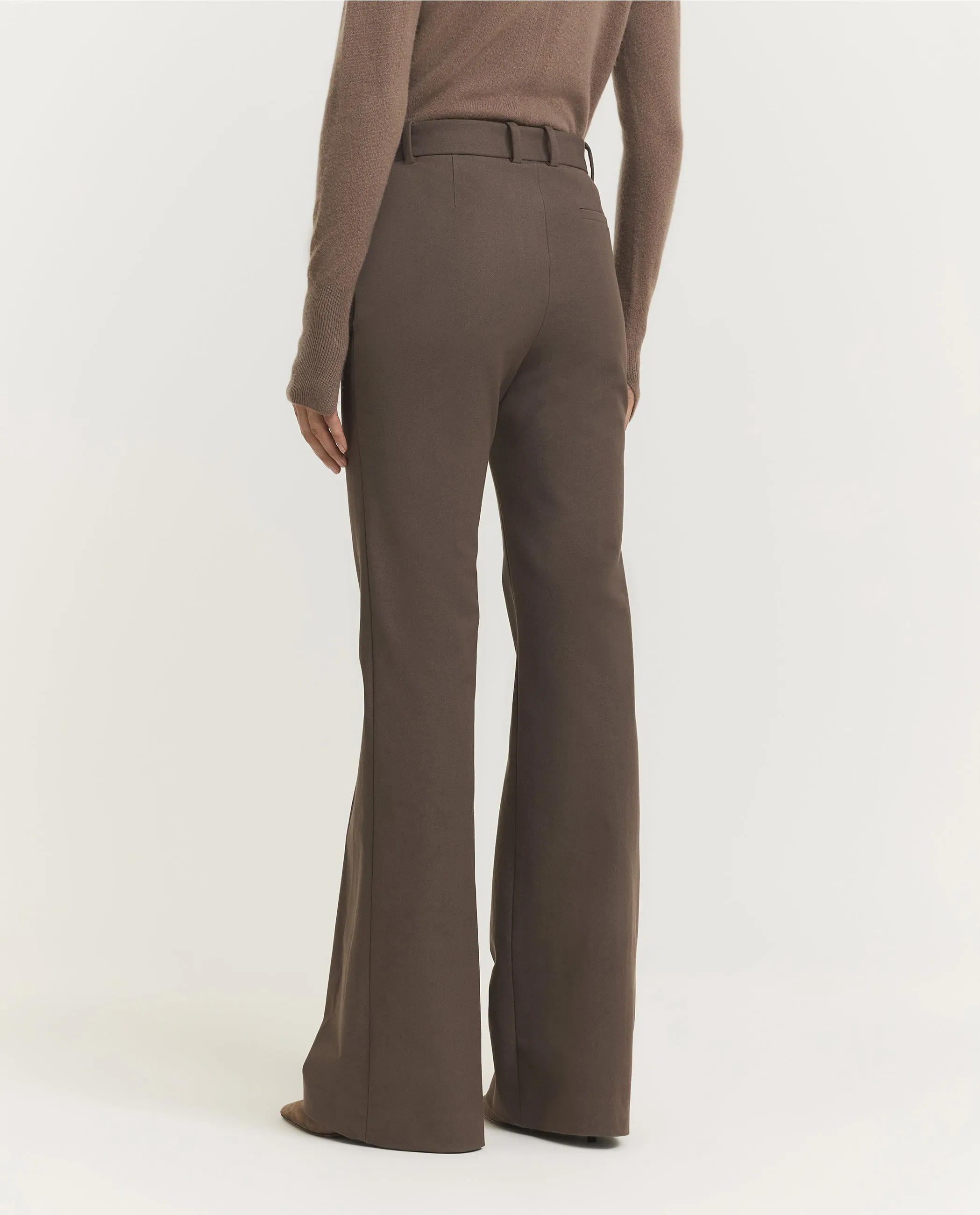 Flare Broek - Bruin sold by Pauw Amsterdam product image thumbnail 4