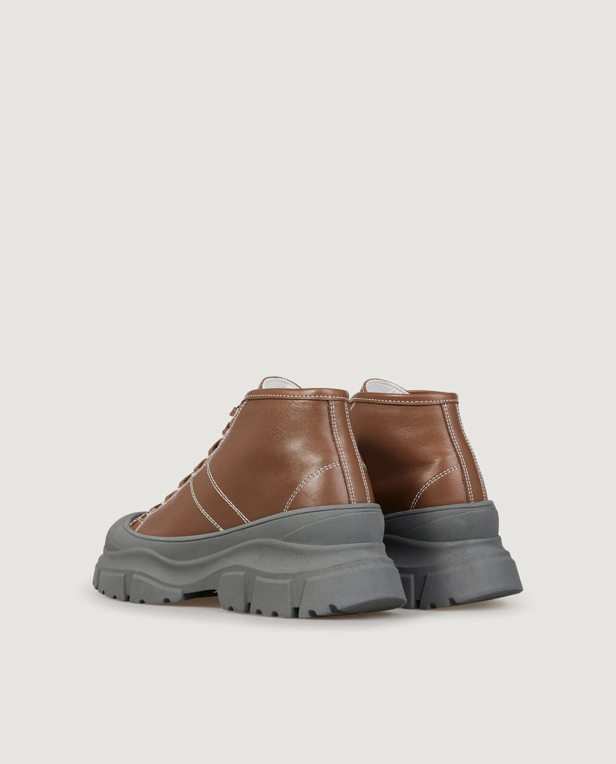 Fairway Lederen Top - Bruin sold by Pauw Amsterdam product image thumbnail 5