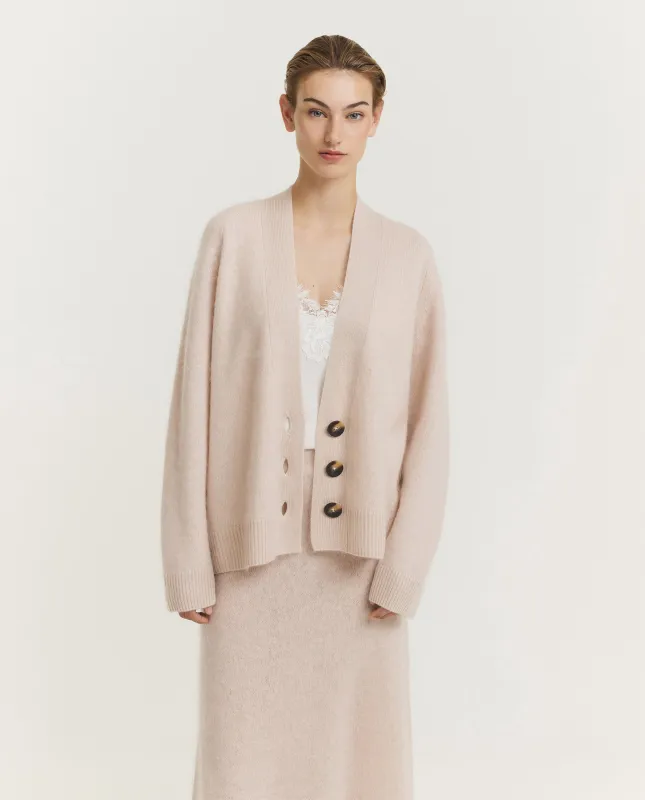 Relaxed Wollen Vest - Roze sold by Pauw Amsterdam