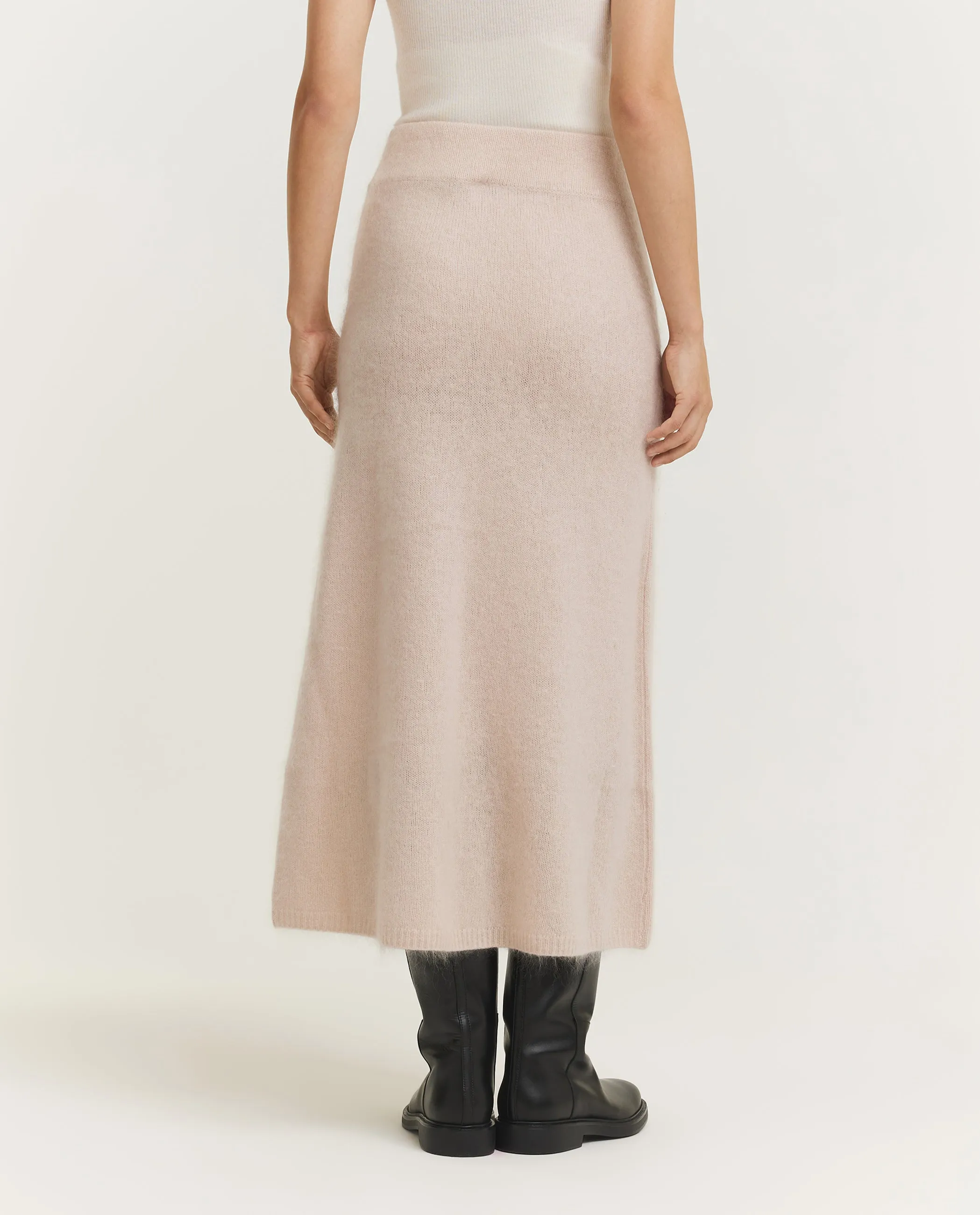 Lange Knit Rok - Roze sold by Pauw Amsterdam product image thumbnail 3