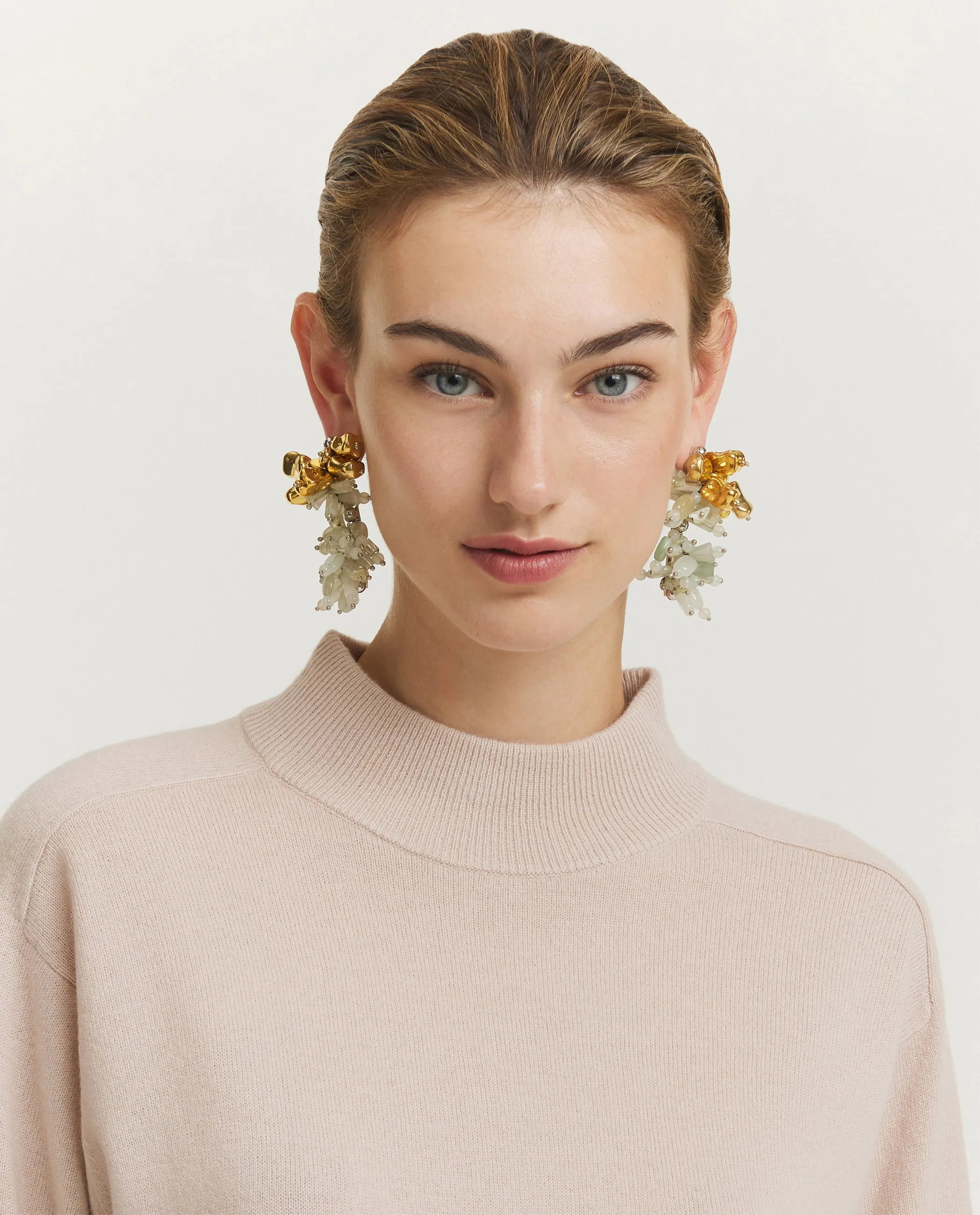 Wool Cashmere Korte Mouwen Trui - Roze sold by Pauw Amsterdam product image thumbnail 2