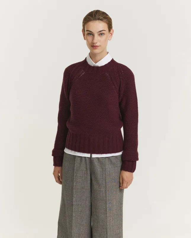 Grove Ronde Hals Trui - Rood sold by Pauw Amsterdam