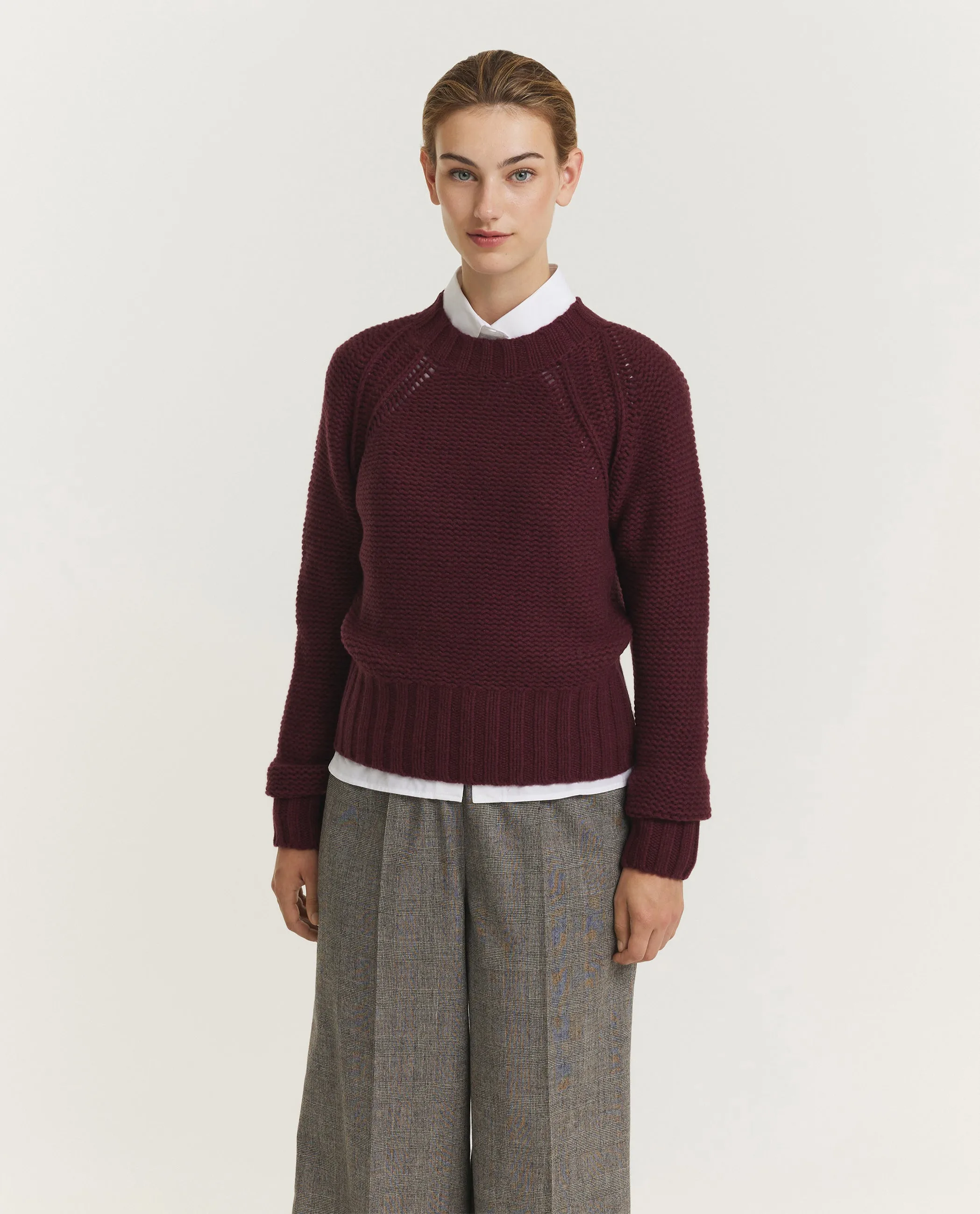 Grove Ronde Hals Trui - Rood sold by Pauw Amsterdam