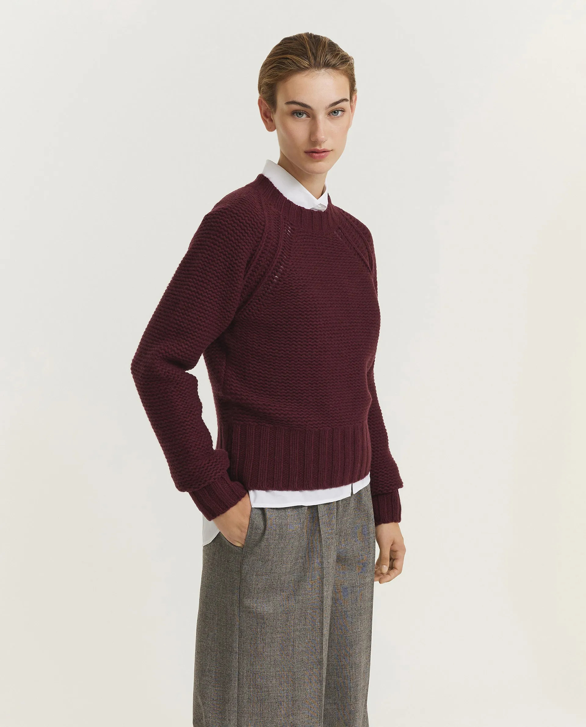 Grove Ronde Hals Trui - Rood sold by Pauw Amsterdam product image thumbnail 4