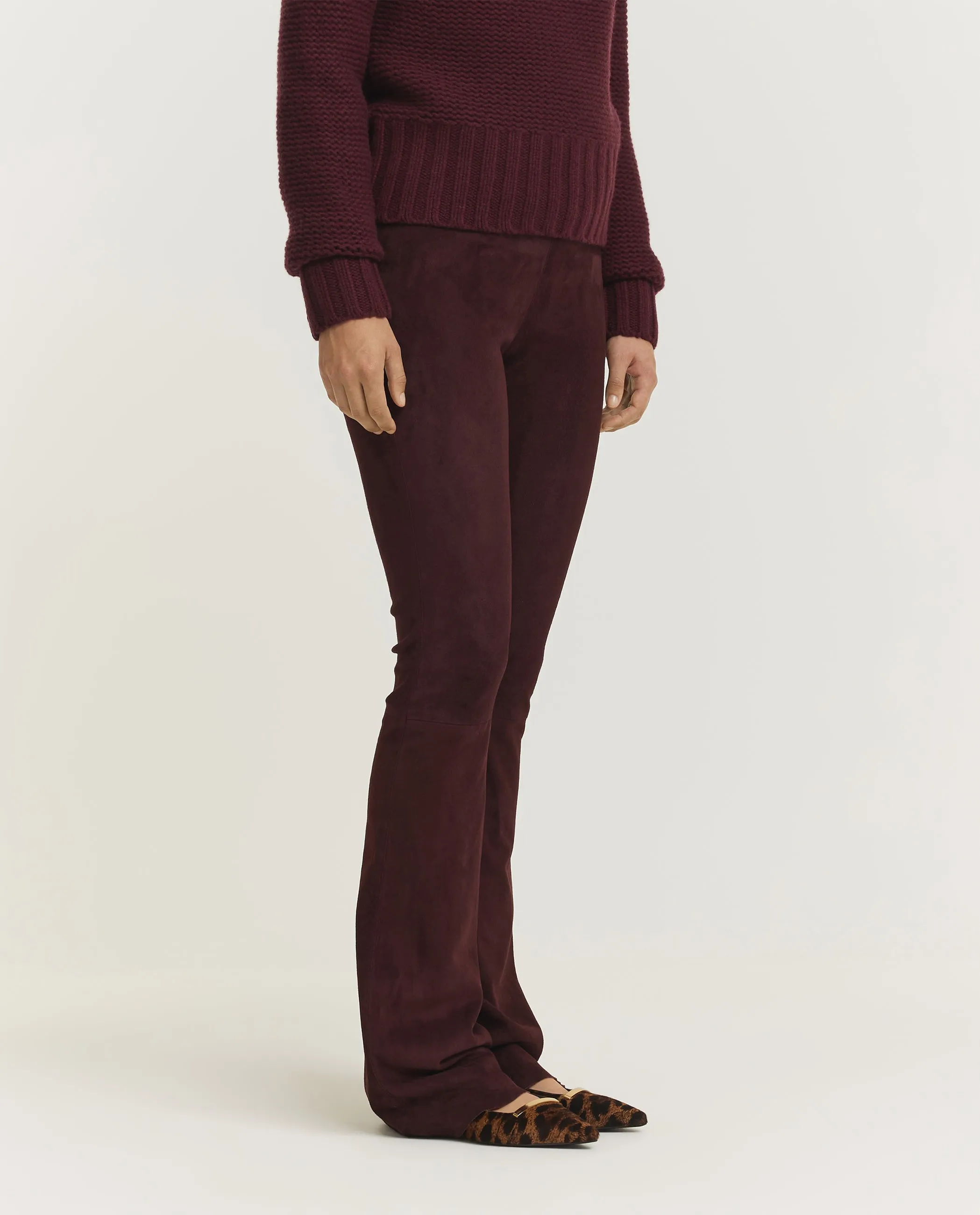 Suède Flare Broek - Paars sold by Pauw Amsterdam product image thumbnail 3