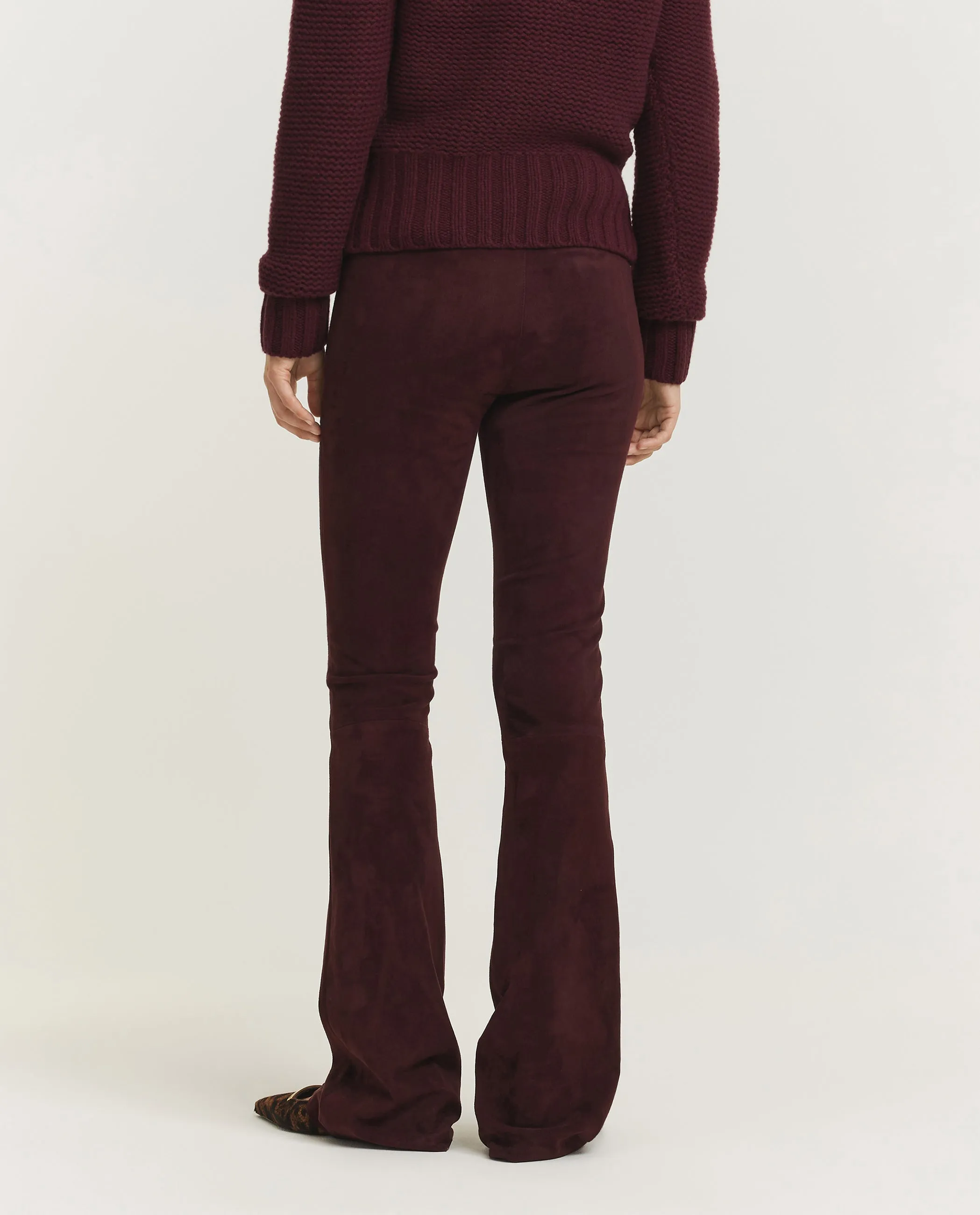 Suède Flare Broek - Paars sold by Pauw Amsterdam product image thumbnail 4