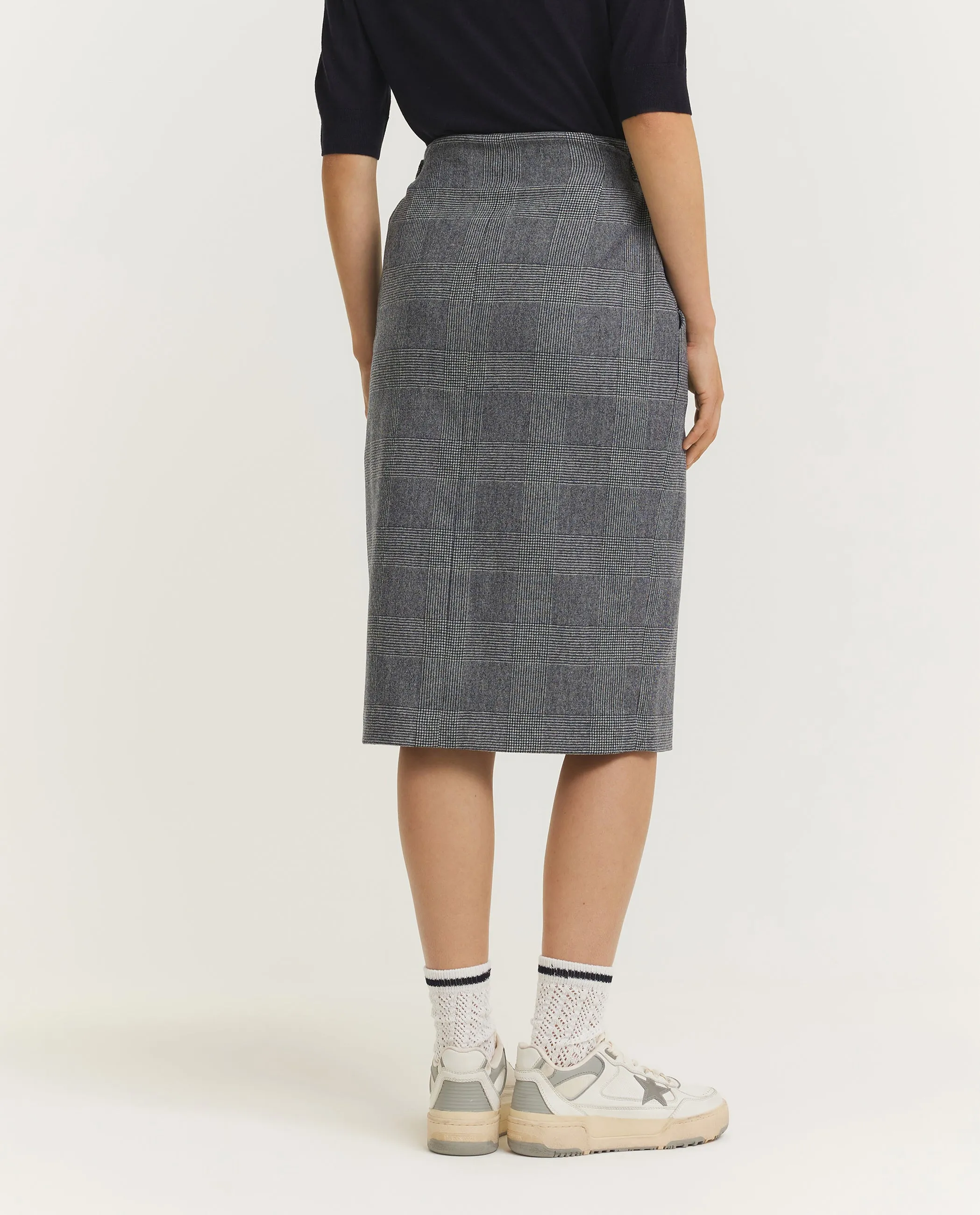 Patroon Kokerrok - Blauw sold by Pauw Amsterdam product image thumbnail 4