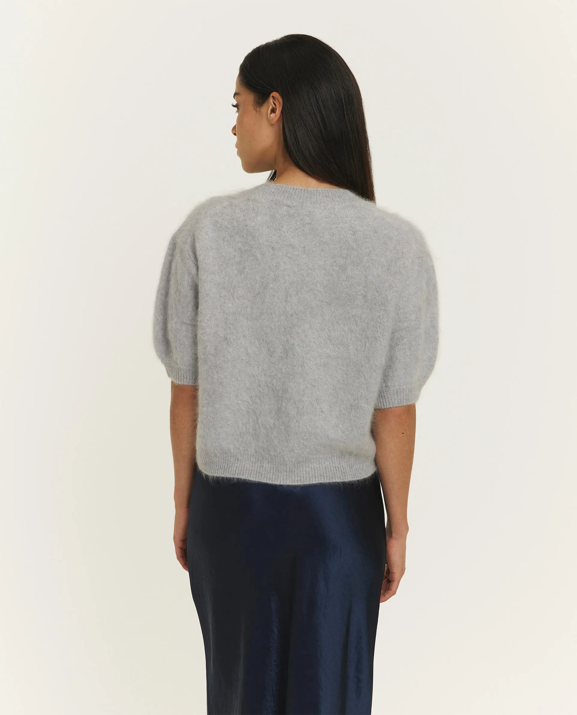 Juniper Korte Mouwen Trui - Lichtgrijs sold by Pauw Amsterdam product image thumbnail 5