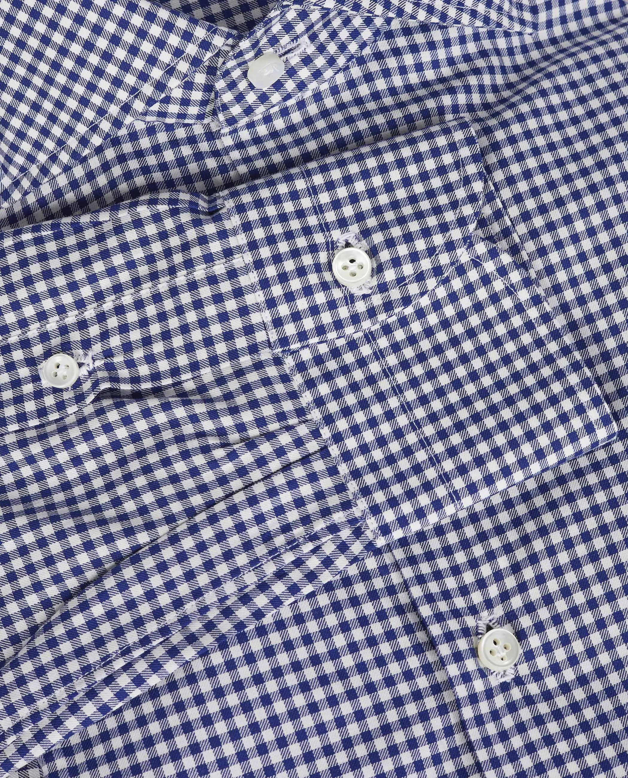 Geruit Katoenen Shirt - Blauw sold by Pauw Amsterdam product image thumbnail 3