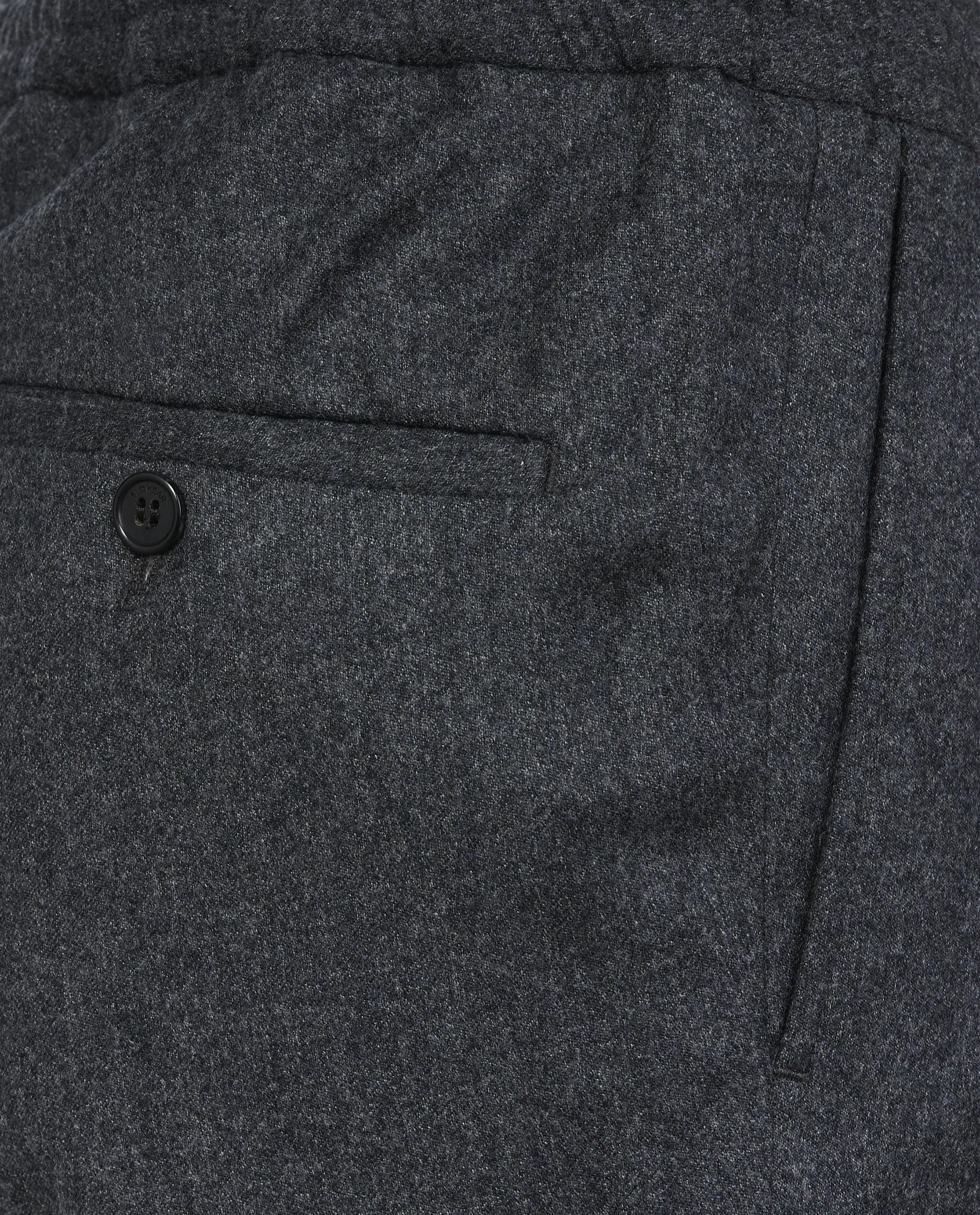 Wol Flannel Broek - Donkergrijs sold by Pauw Amsterdam product image thumbnail 2