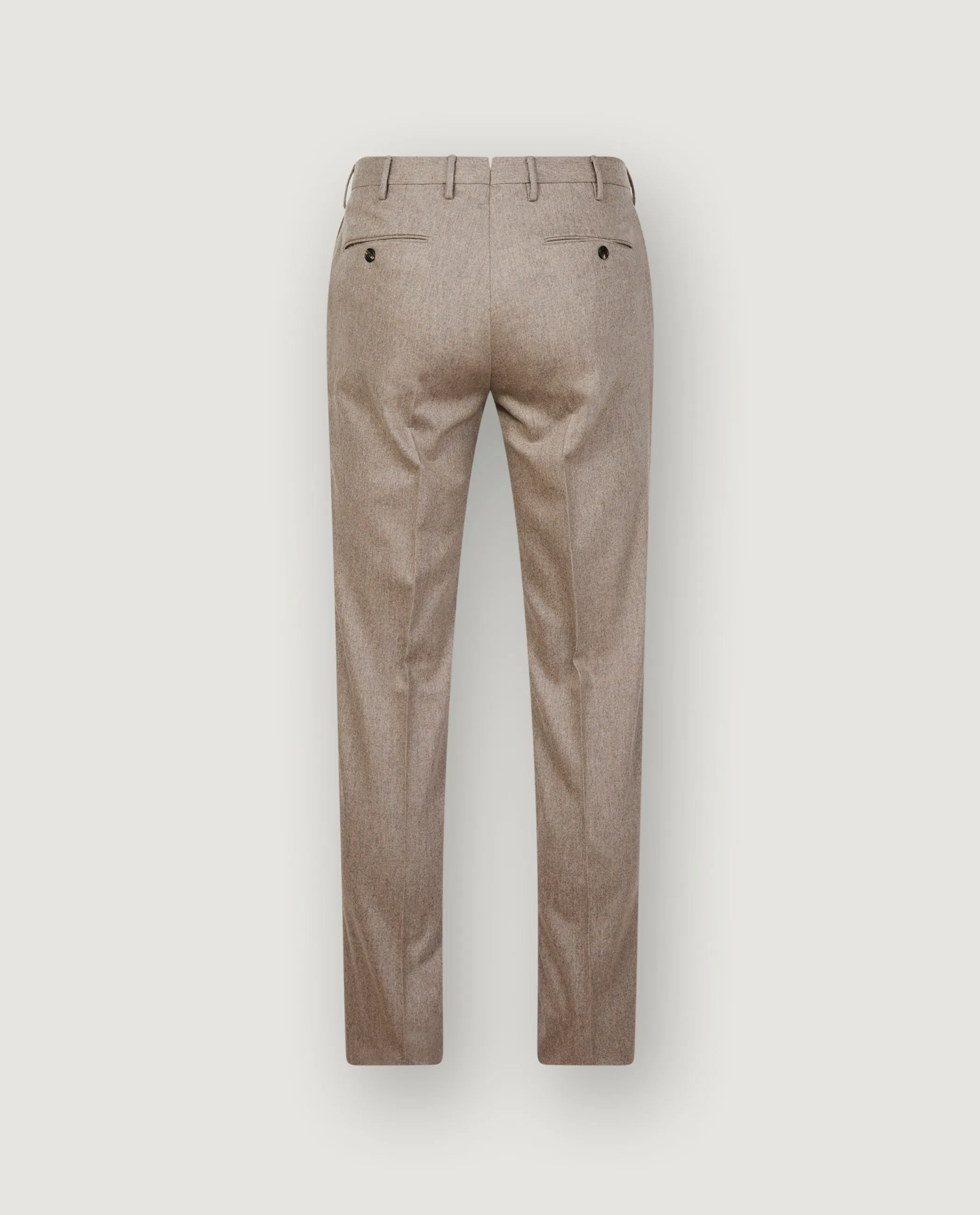 Wol Cashmere Flannel Broek - Lichtbruin sold by Pauw Amsterdam product image thumbnail 3