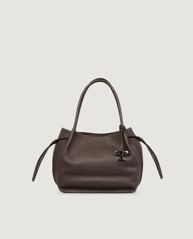Lederen Bucket Bag - Bruin sold by Pauw Amsterdam