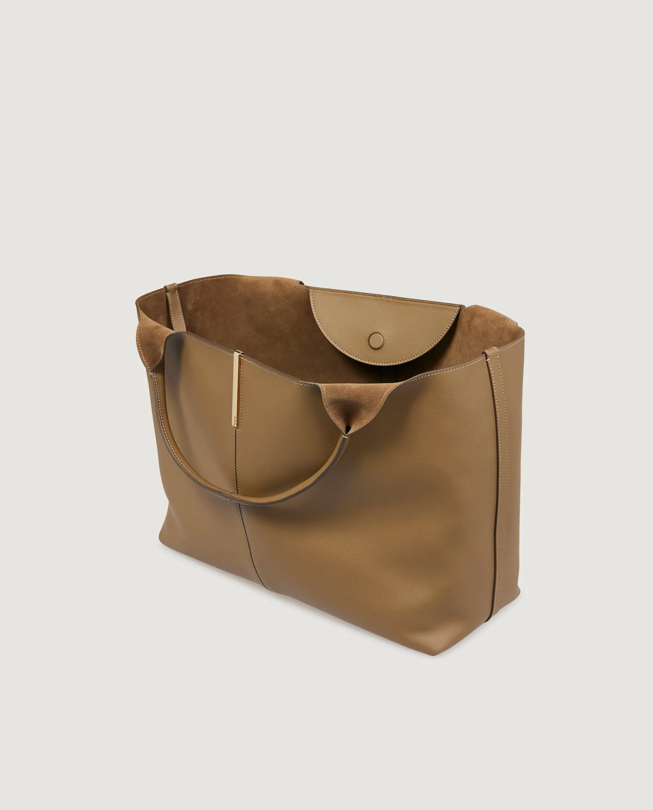 Lederen Shopping Bag - Lichtbruin sold by Pauw Amsterdam product image thumbnail 4