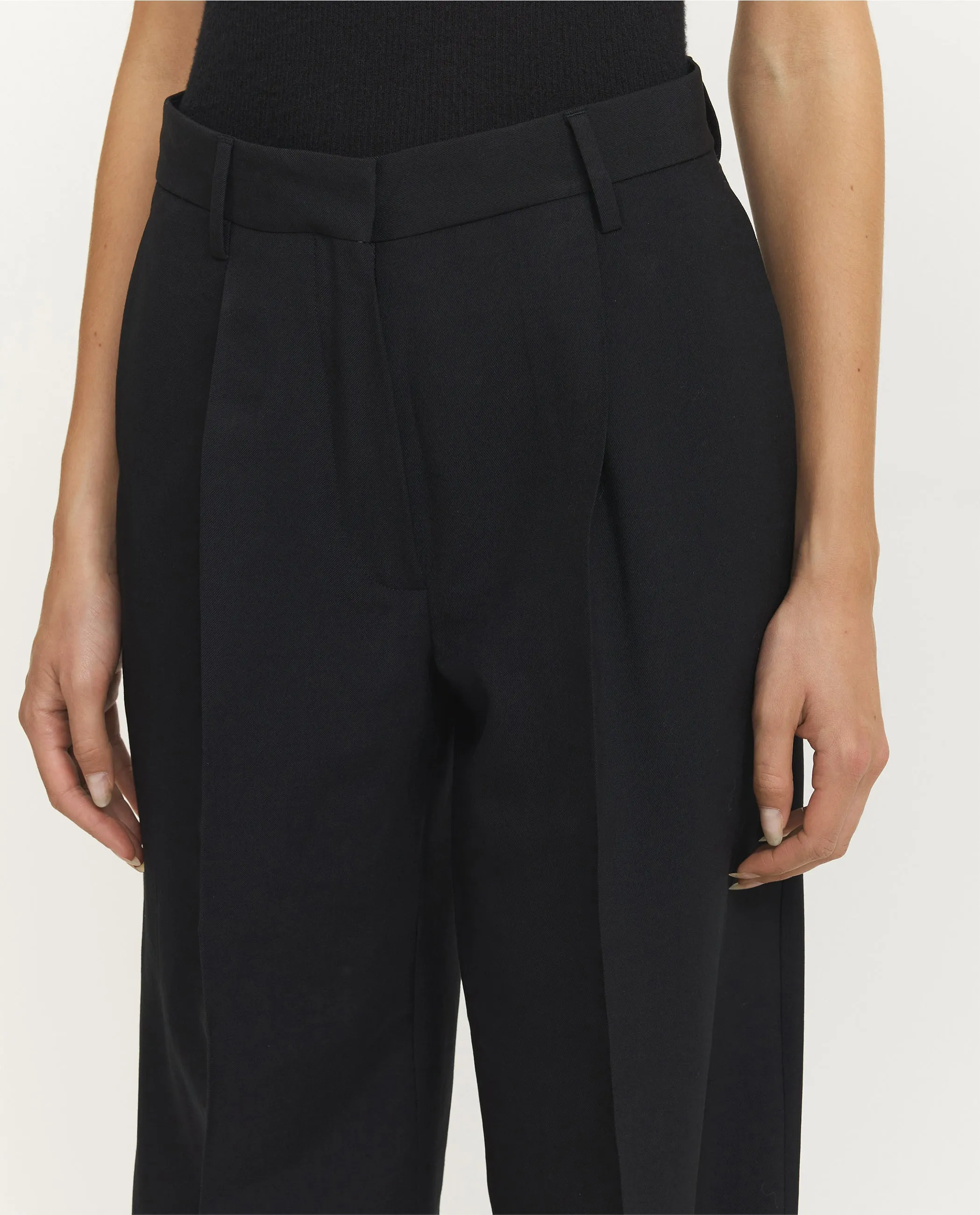Portias Wol Mohair Pantalon - Zwart sold by Pauw Amsterdam product image thumbnail 5
