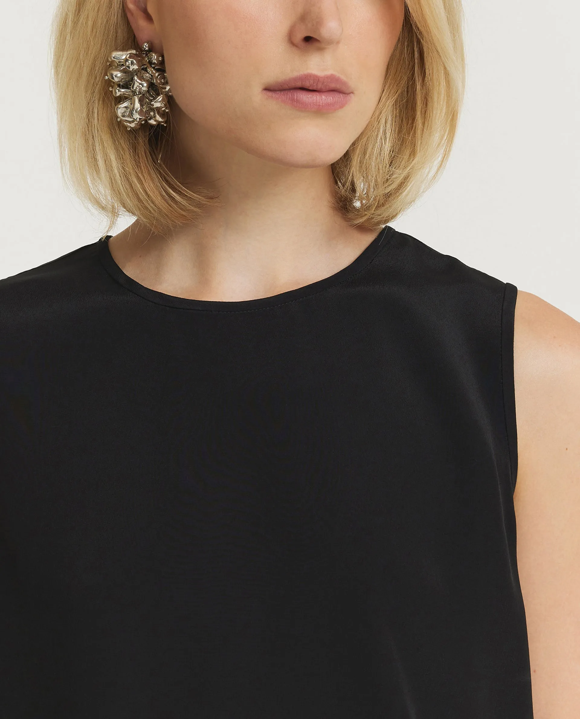 Mouwloze Zijde Mix Top sold by Pauw Amsterdam product image thumbnail 2